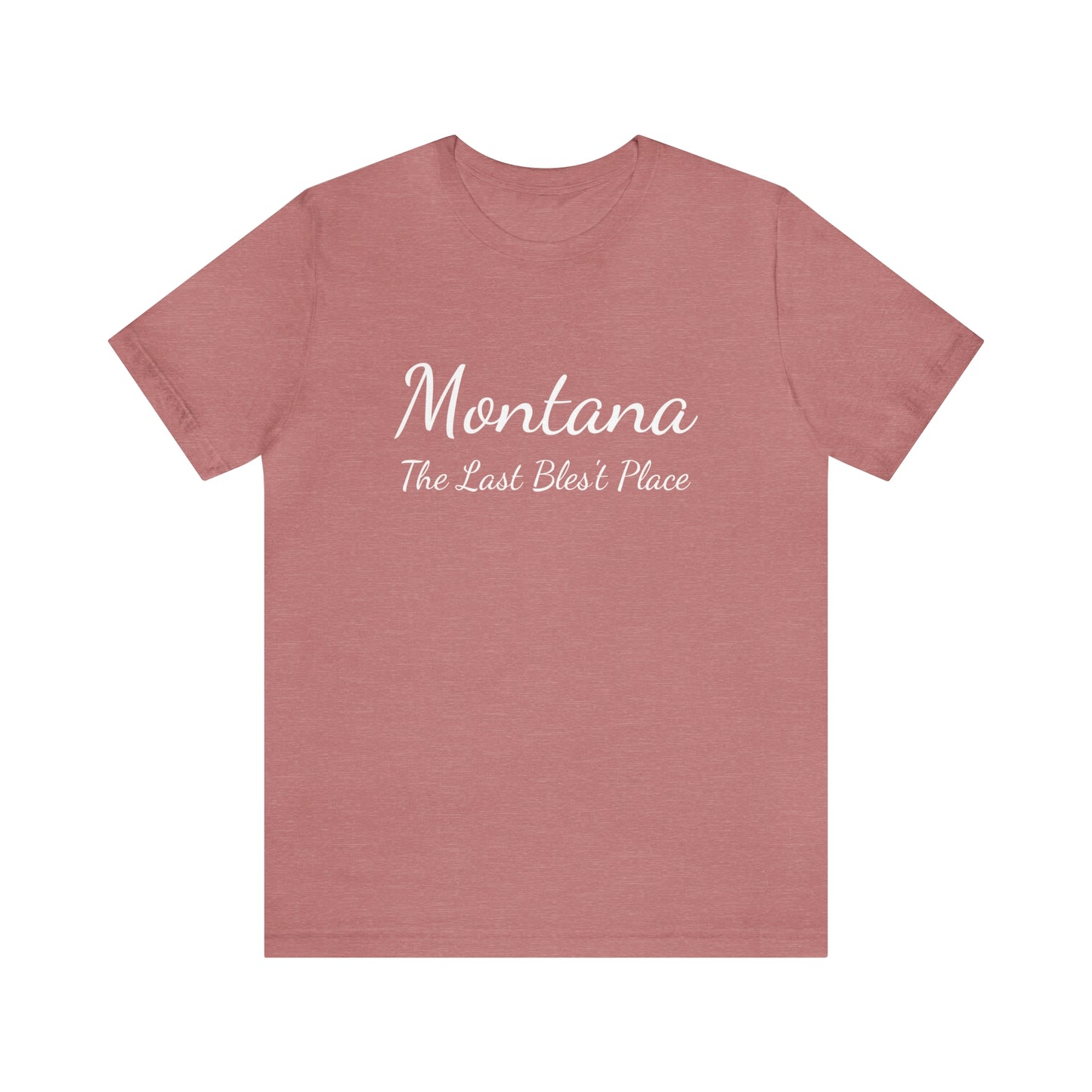 "Montana The Last Bles't Place" Black Ops Unisex Jersey Short Sleeve Tee