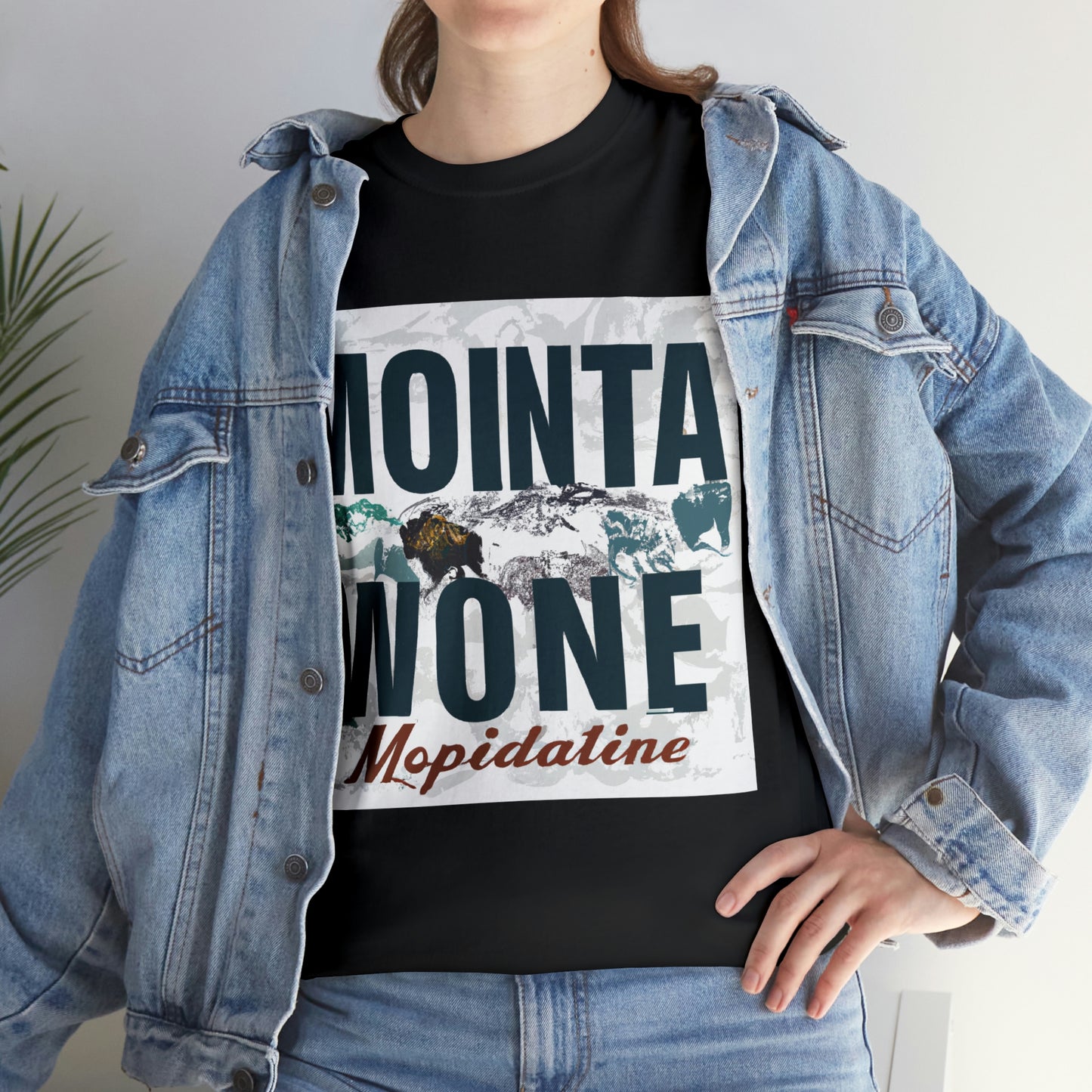 Montana's wildlife ranges from big game like bison, elk, deer, pronghorn, and black bears to small game like squirrels, rabbits, and sage grouse, as well as upland birds and waterfowl - T-shirt