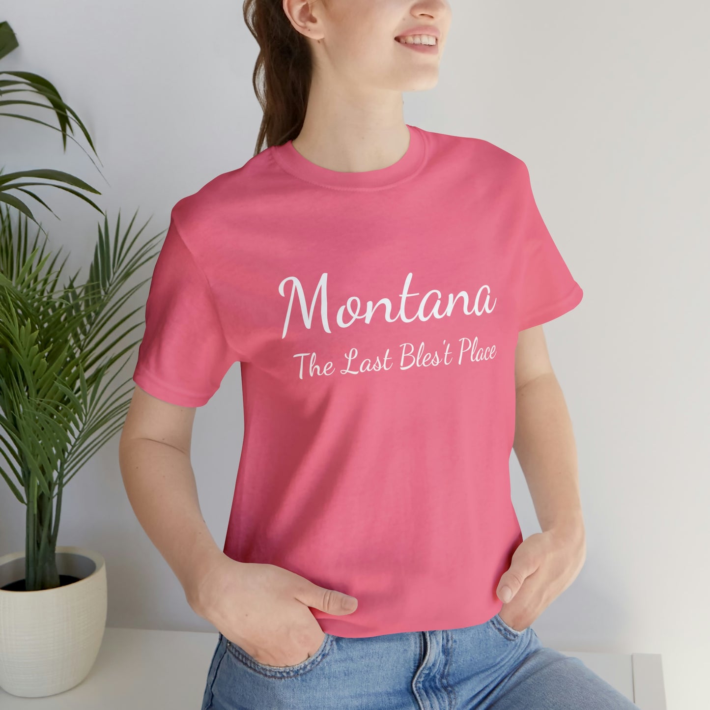 "Montana The Last Bles't Place" Black Ops Unisex Jersey Short Sleeve Tee