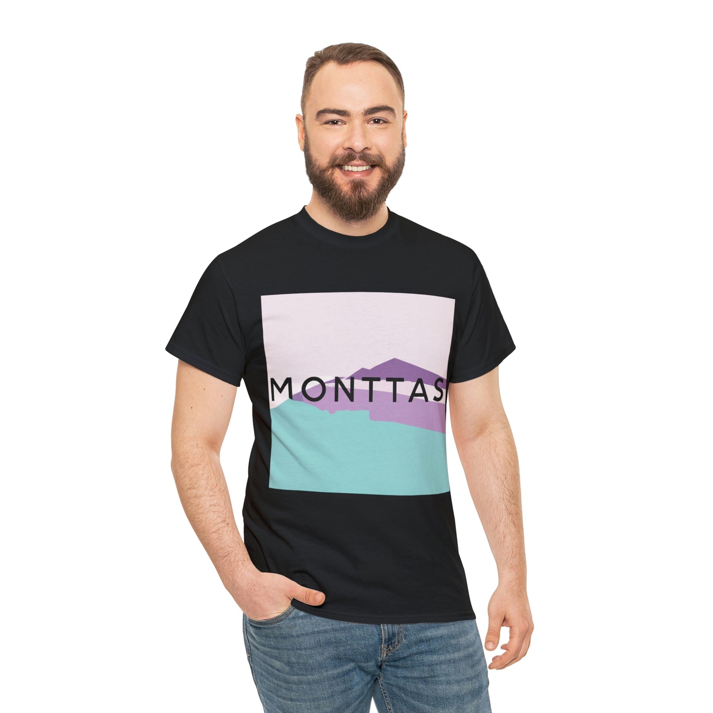 Montana vibes are the feeling of peace, freedom, and ease that come from being in the great outdoors. They can be experienced when enjoying a long day of fishing on a crystal-clear lake, admiring dramatic mountain peaks silhouet - T-shirt