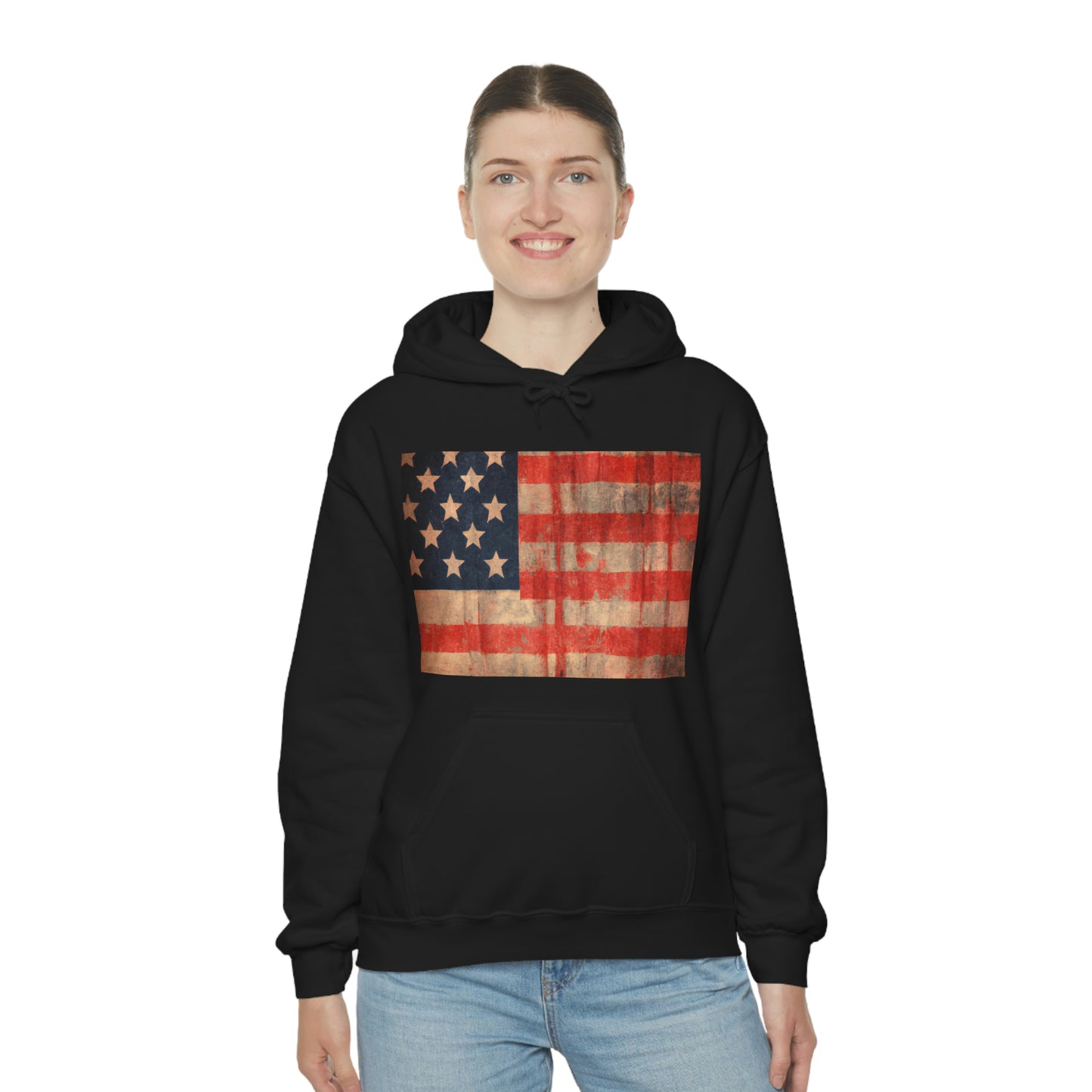 "The flag of our Union forever."  - Abraham Lincoln - Hoodie