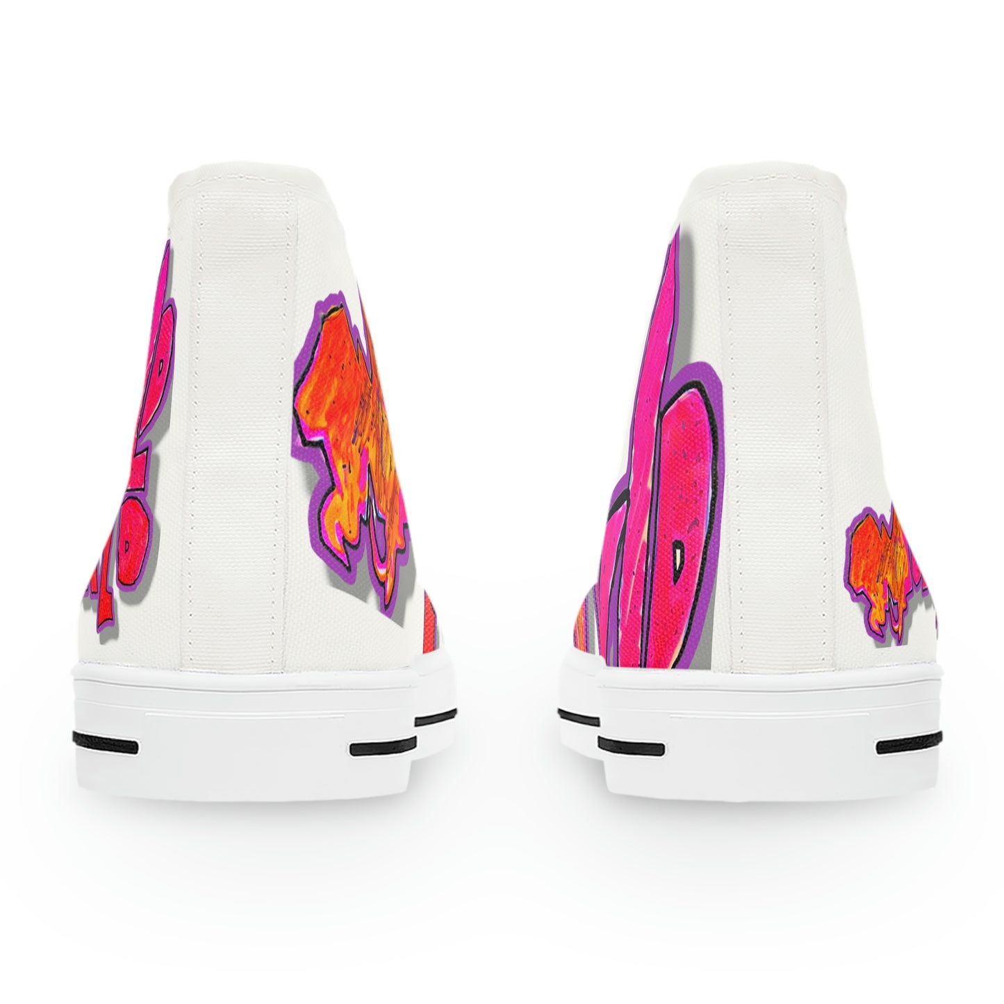 Wyld World - Women's High Top Sneakers