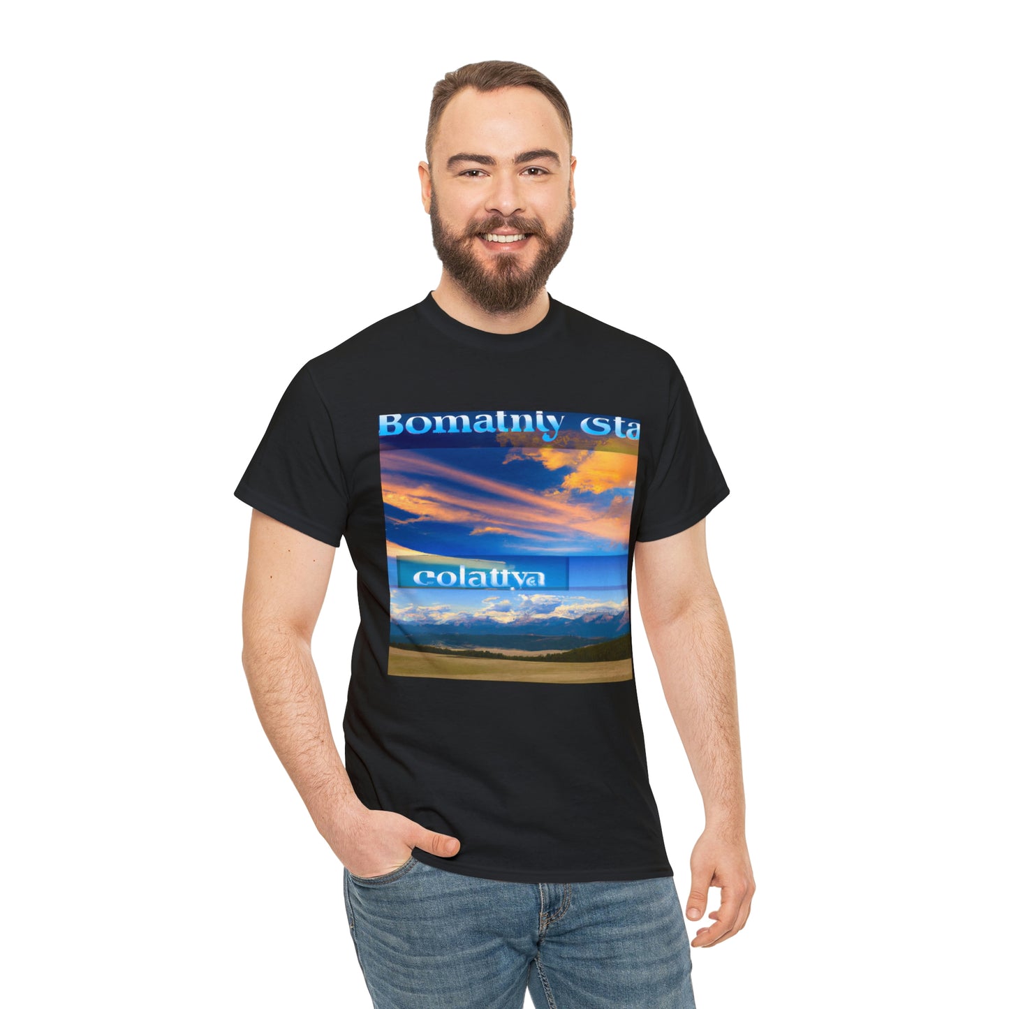 Big Sky Country is a popular nickname for the state of Montana, one of the US states located in the Northern Rocky Mountains region of the United States. This nickname has been used to describe the state since the mid-20th century, likely - T-shirt