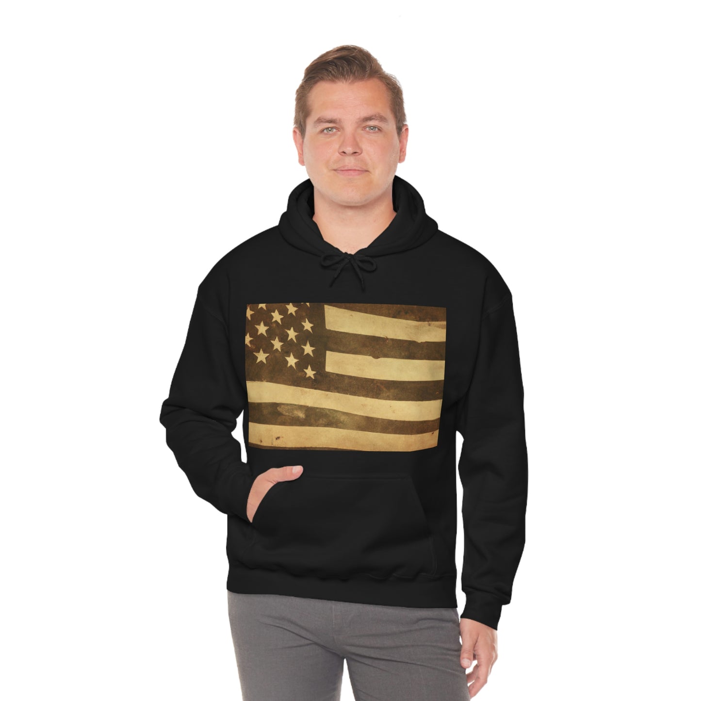 i am proud to be an american, where at least I know I'm free

"The flag of the United States has not been created by rhetorical sentences in declarations of independence and in bills of rights. It has been created by the experience - Hoodie