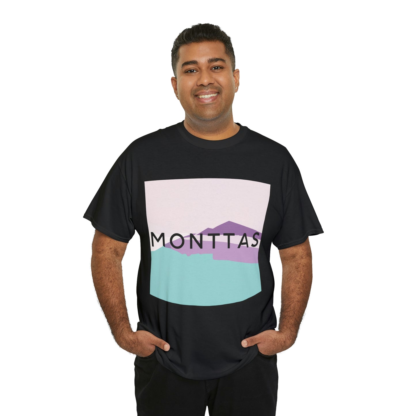 Montana vibes are the feeling of peace, freedom, and ease that come from being in the great outdoors. They can be experienced when enjoying a long day of fishing on a crystal-clear lake, admiring dramatic mountain peaks silhouet - T-shirt