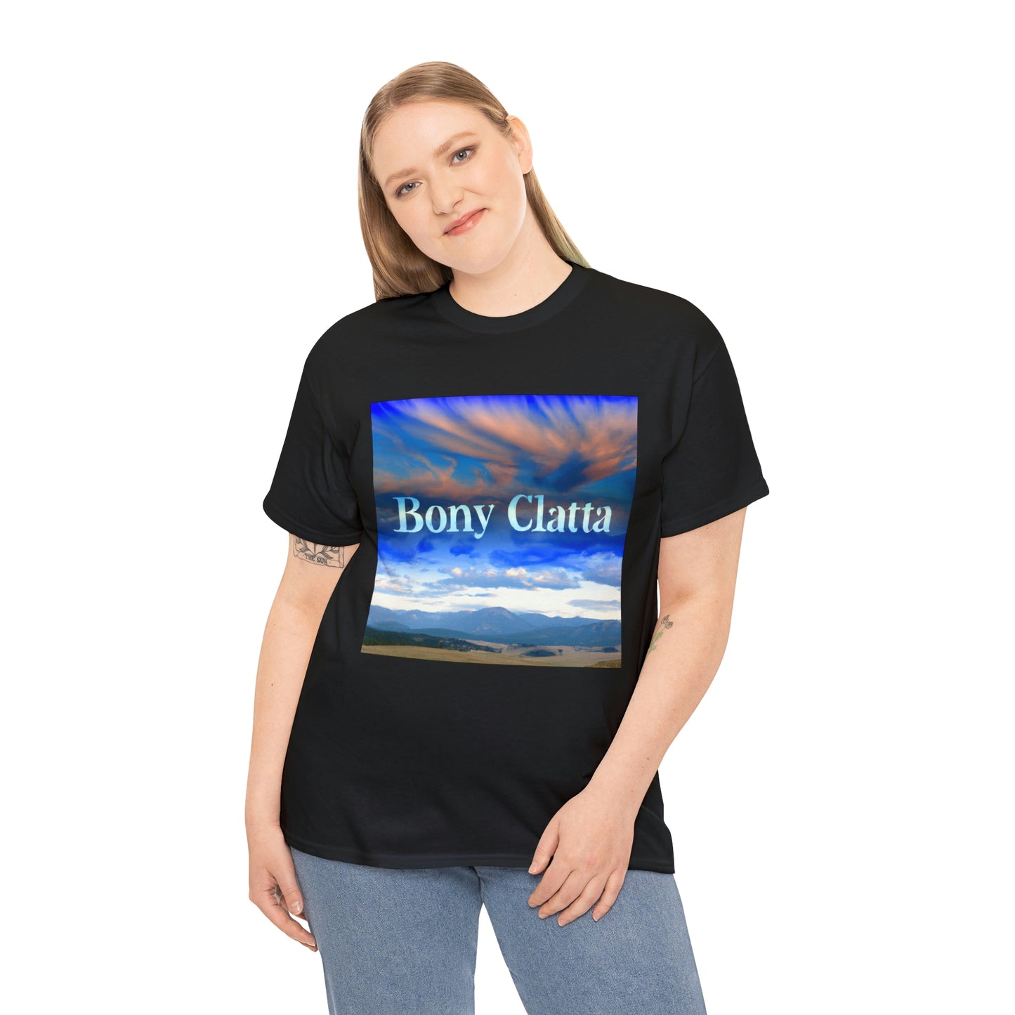 Big Sky Country is a region of the western United States that is comprised of Montana, Idaho, Wyoming and parts of North Dakota, South Dakota, and Utah. The region is known for its vast landscape of open plains, majestic mountain ranges, - T-shirt