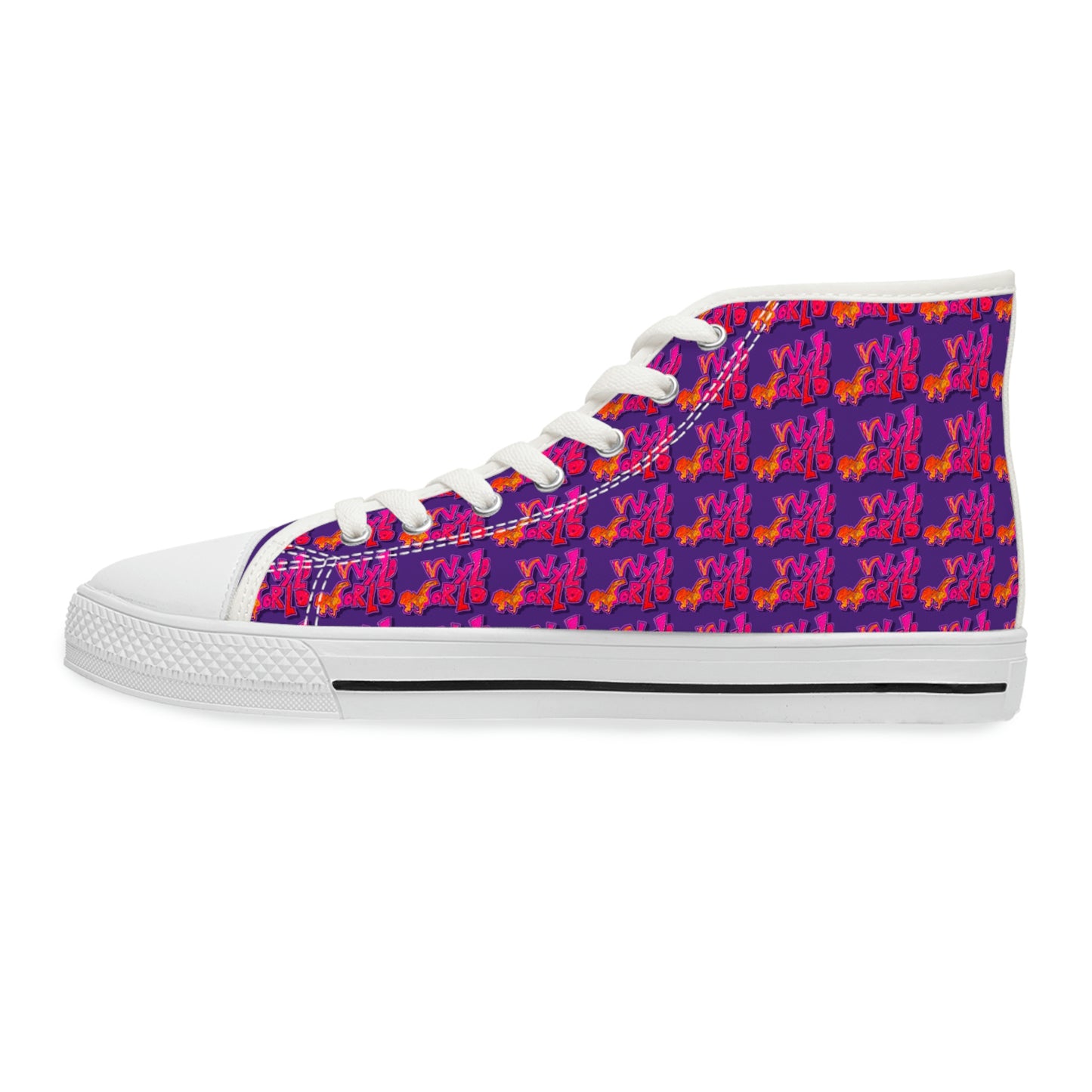 Wyld World - Women's High Top Sneakers