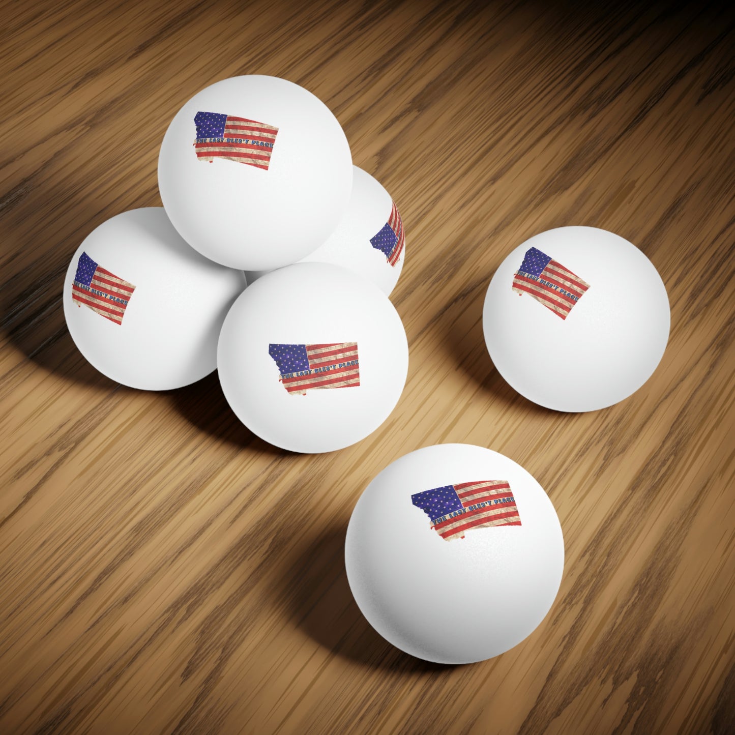 Ping Pong Balls, 6 pcs