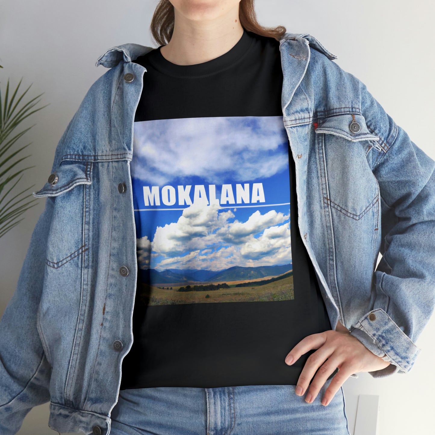 Big Sky Country is a term used to refer to Montana and is used to describe the beautiful landscapes, rolling prairies, and majestic mountains of the region. The term was first used in the 19th century to describe the expansive, open sky - T-shirt