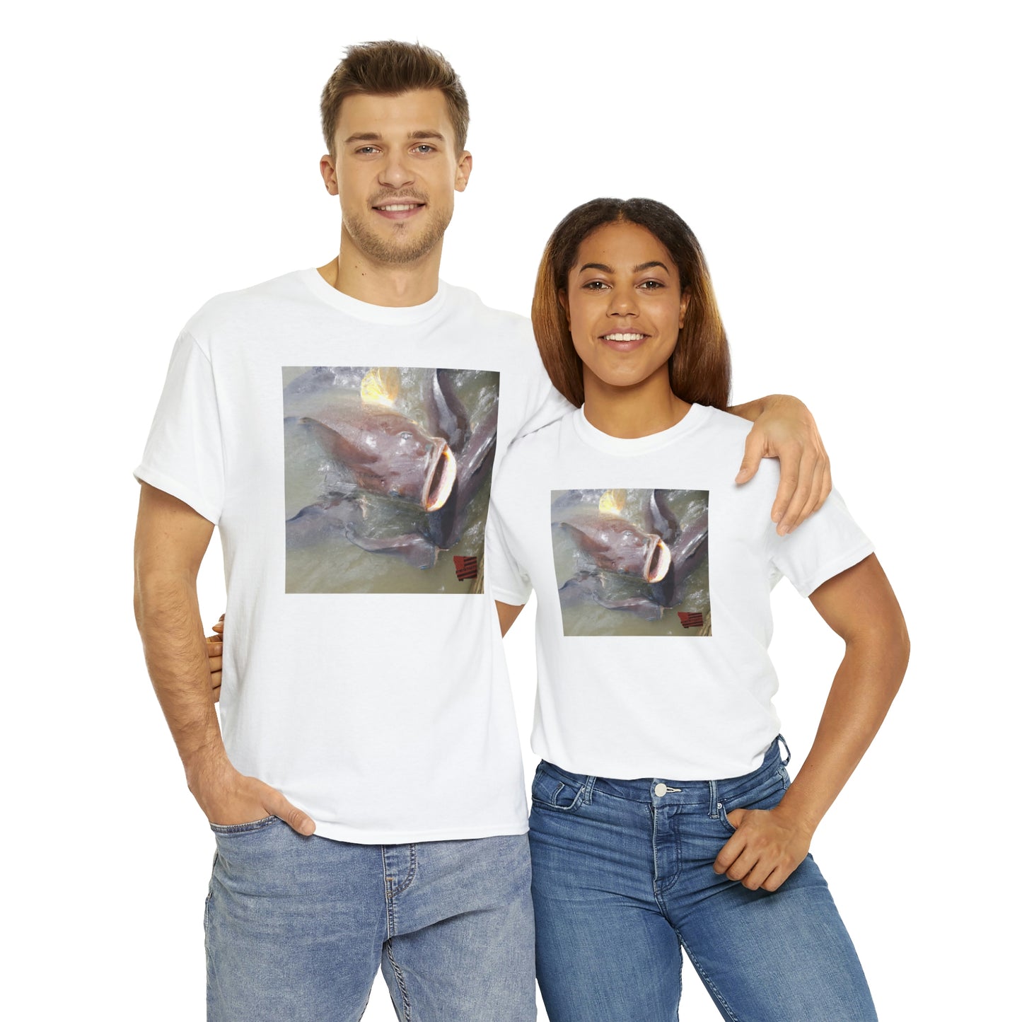 Arctic Ringtail Angelfish. This breed has an eye-catching pattern of spiral rings in a subtle creamy-white hue. It is native to the waters of the Arctic Ocean, making it one of the most elusive and uncommon breeds of - Tshirt