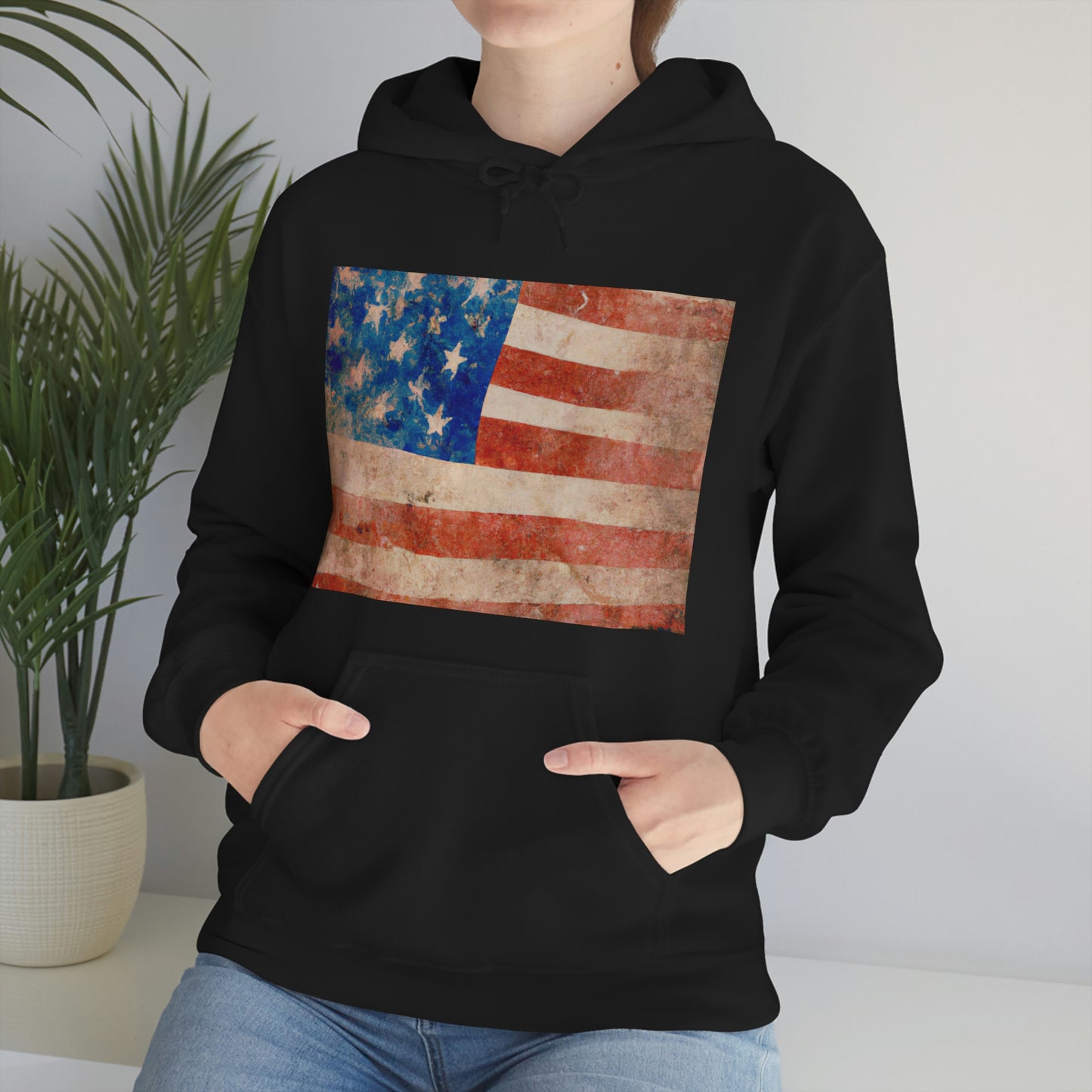 "The American flag stands for liberty, justice, and equality for all." -John F. Kennedy - Hoodie