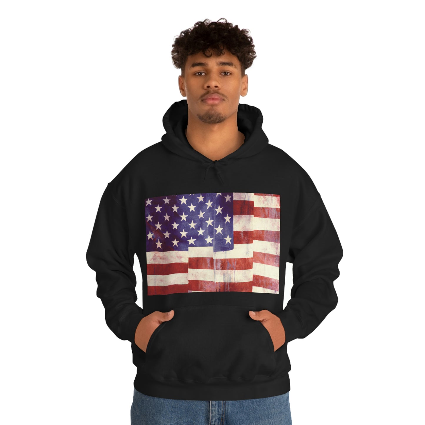 "The flag of the United States shall be thirteen horizontal stripes, alternate red and white, -- the union of thirteen stars, white in a blue field, representing a new constellation." - The Flag Resolution of 1777 - Hoodie