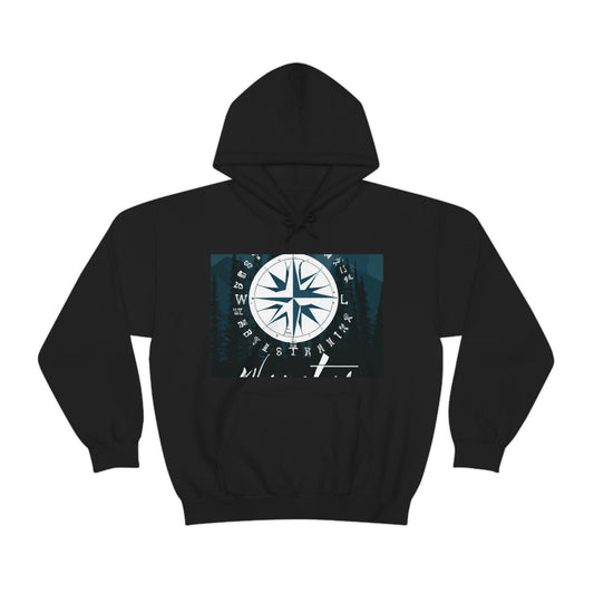 The phrase "Montana Wonderlust" pairs the idea of the adventure-filled "wanderlust" with the beautiful and wild landscape of the state of Montana. For visitors of the state, it evokes the desire to explore and experience - Hoodie