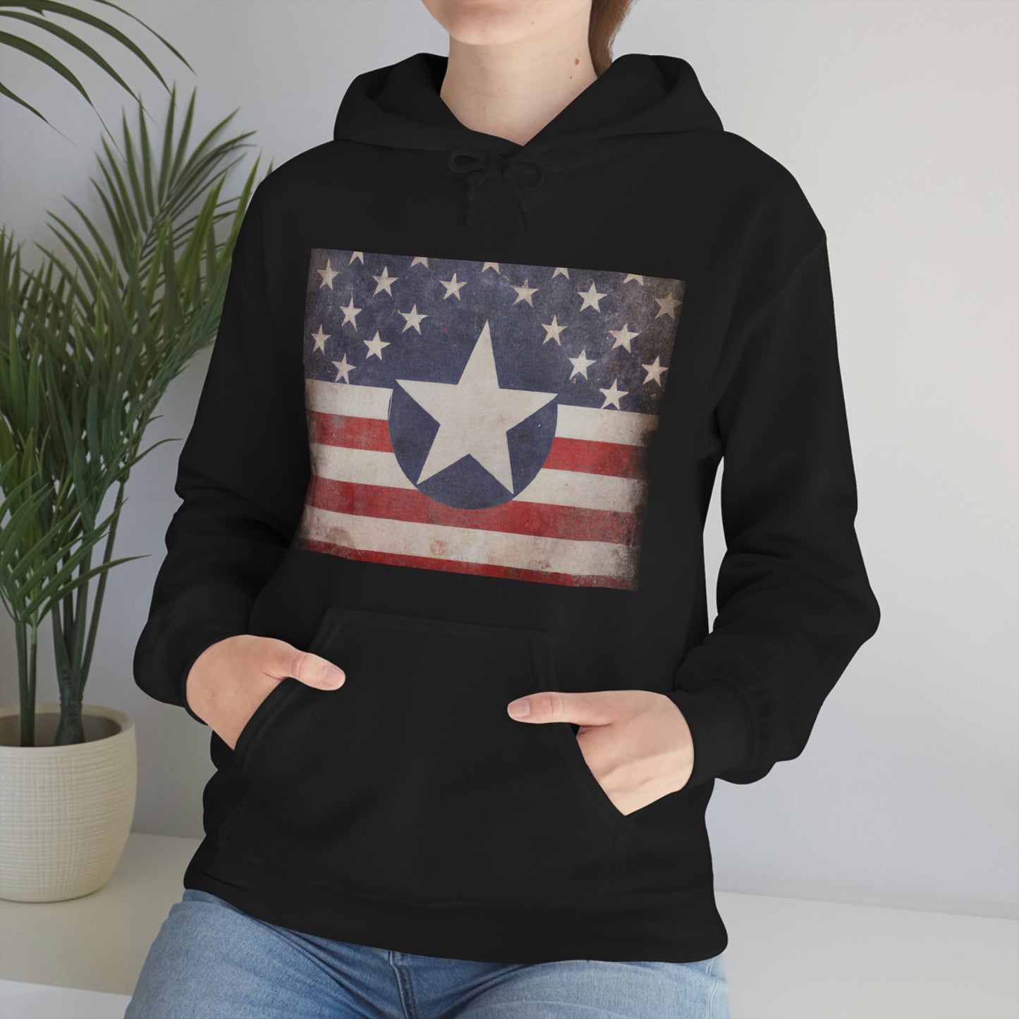 "I revere it, for it is the visible symbol of an infinite deity, the pledge of my allegiance to my country, and the emblem of mankind's brotherhood." - Henry Ward Beecher - Hoodie