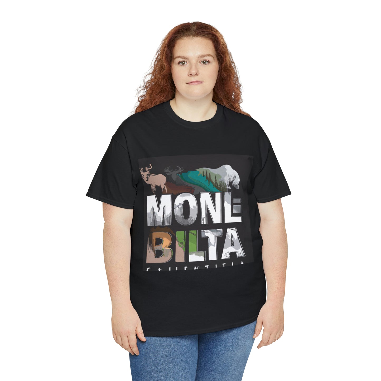 Montana is home to a variety of wildlife, including bears, bison, elk, moose, wolves, mule deer, pronghorn, white-tailed deer, bighorn sheep, bighorn sheep, mountain - T-shirt