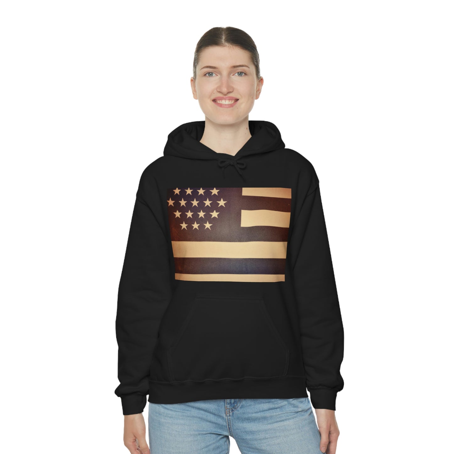 "America is a poem in our eyes. Its ample geography dazzles the imagination, and it will not be unknowable forever." -Ralph Waldo Emerson - Hoodie