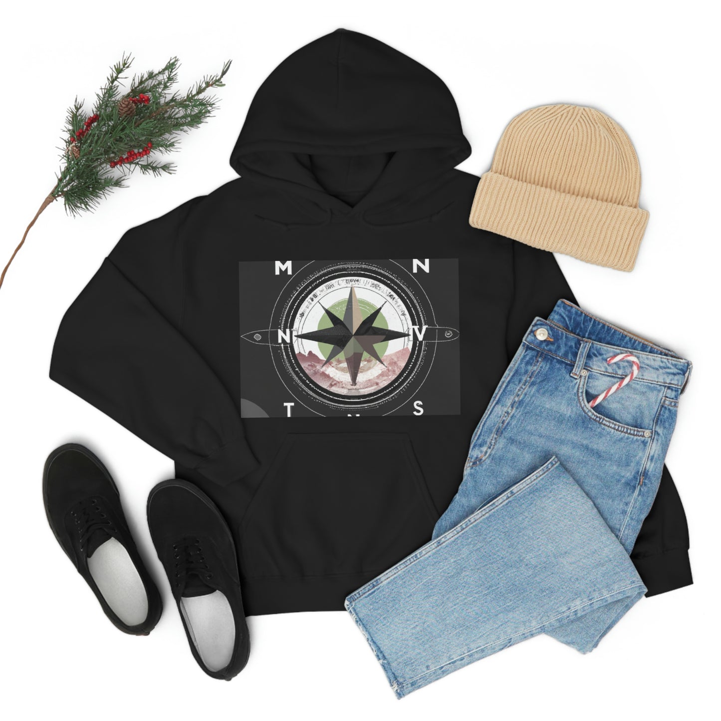 Montana Wonderlust is a phrase used to describe a feeling of being in awe of the natural beauty and majestic landscapes of Montana. It is often felt among those who visit the state, as it has incredible mountains, small towns, large can - Hoodie