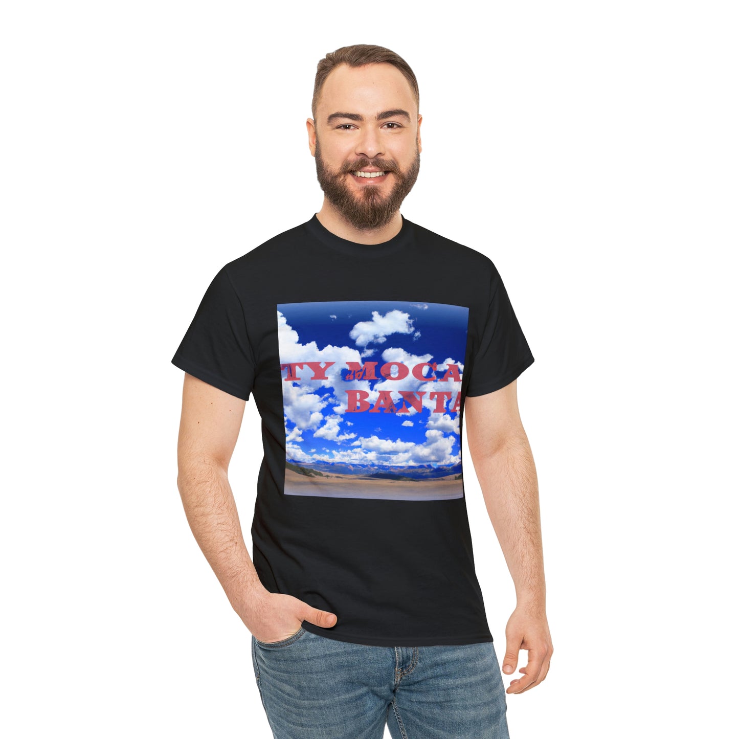 Big Sky Country is the name used to describe the vast, largely unpopulated area of Montana and Wyoming in the United States. This region of the US is known for its big skies, rolling plains and prominent mountain ranges. The land is home - T-shirt