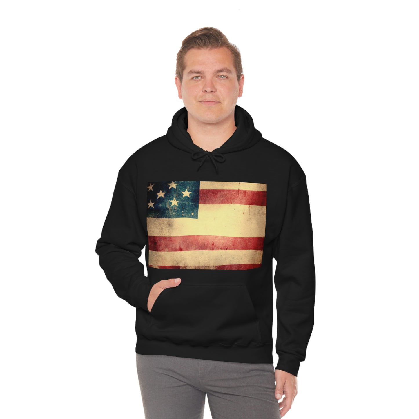 "Our flag does not fly because the wind moves it. It flies with the last breath of each soldier who died protecting it." ~ Unknown - Hoodie
