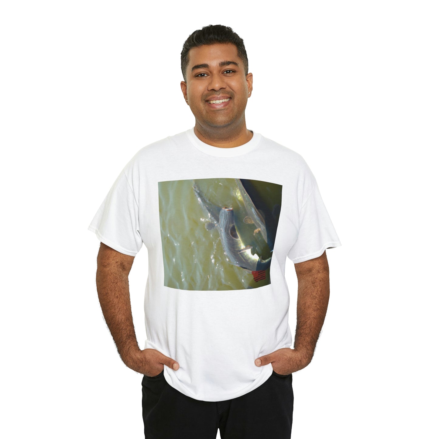 Sea Cowfish. This fish has a flat body with bright green and yellow stripes and a cow-like face. It is native to shallow tropical waters, where it feeds on detritus and algae, and serves as a great cleaning organism - Tshirt