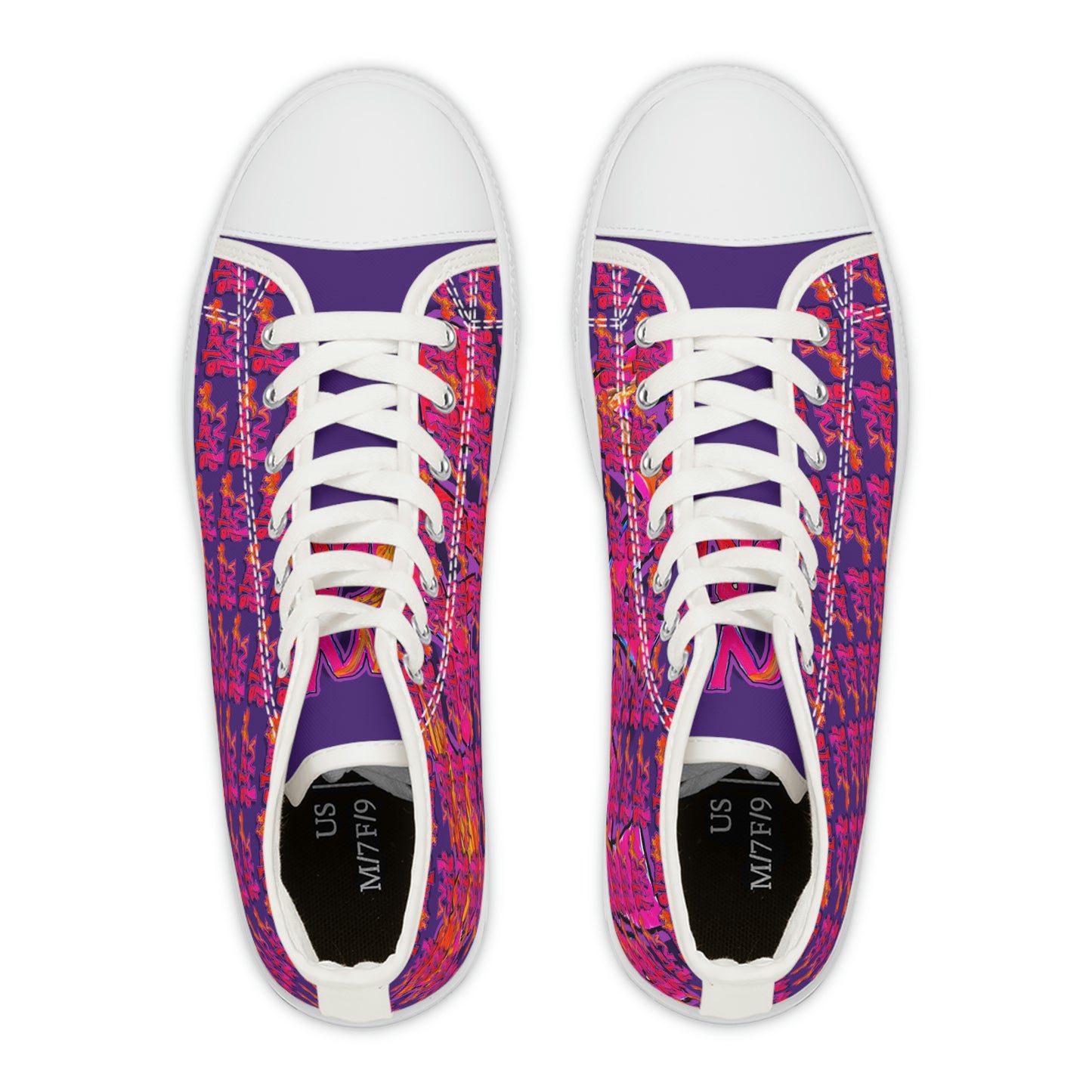 Wyld World - Women's High Top Sneakers