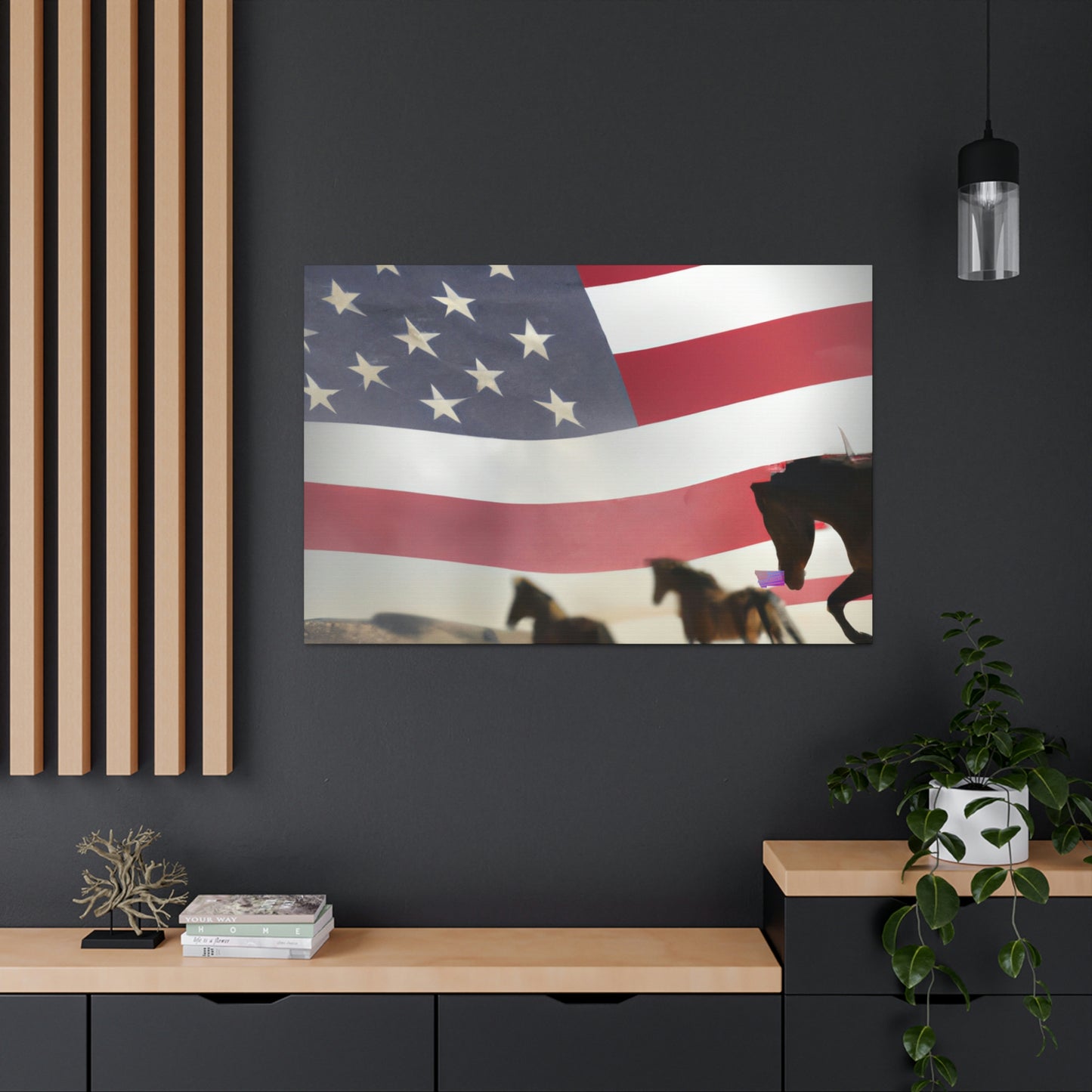 "Rolling like thunder" - Canvas
