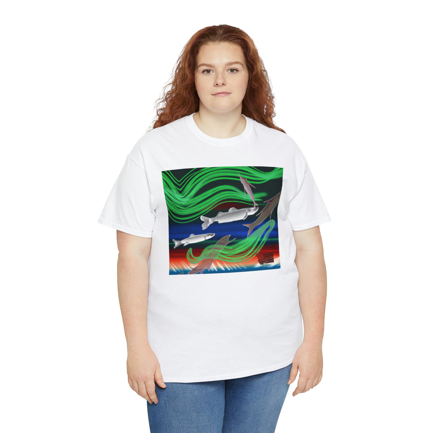 Shroom Fish - a breed of fish with a unique mushroom-like pattern on its scales. They are colorful, low maintenance, and hardy freshwater fish ideal for the home aquarium. - Tshirt