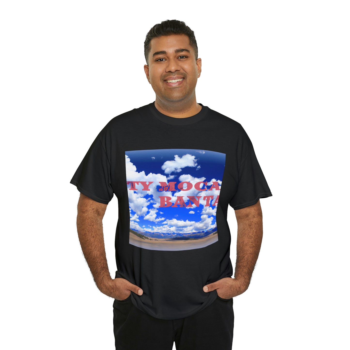 Big Sky Country is the name used to describe the vast, largely unpopulated area of Montana and Wyoming in the United States. This region of the US is known for its big skies, rolling plains and prominent mountain ranges. The land is home - T-shirt