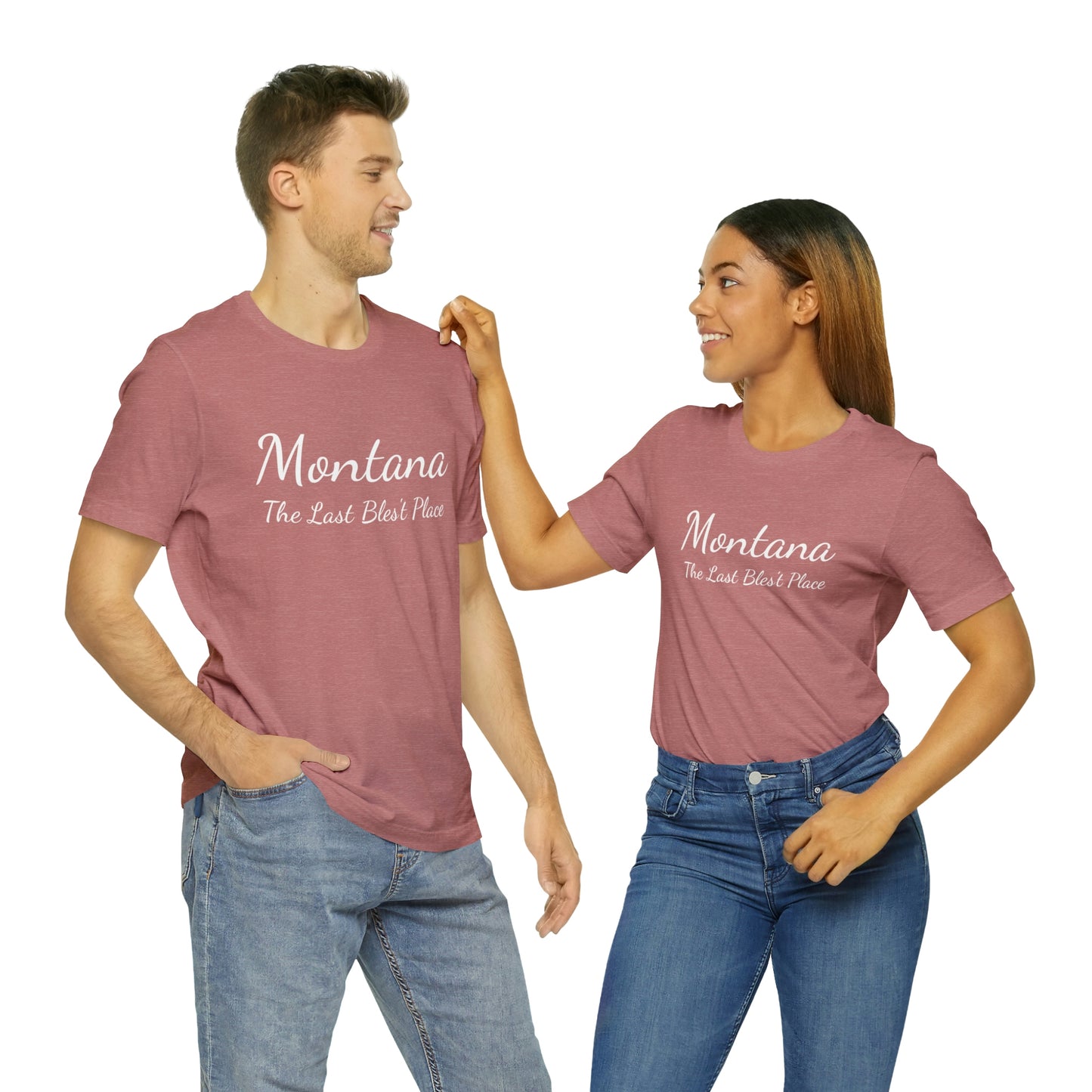 "Montana The Last Bles't Place" Black Ops Unisex Jersey Short Sleeve Tee