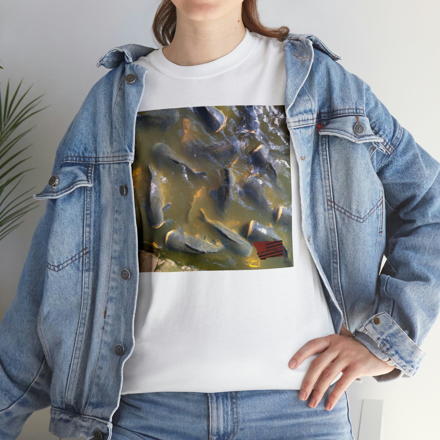 PomPomPineapple Fish: This breed of fish has big, colorful scales and a nose like a pineapple! It is native to the tropical areas of the Pacific Ocean and it loves swimming in large schools. - Tshirt