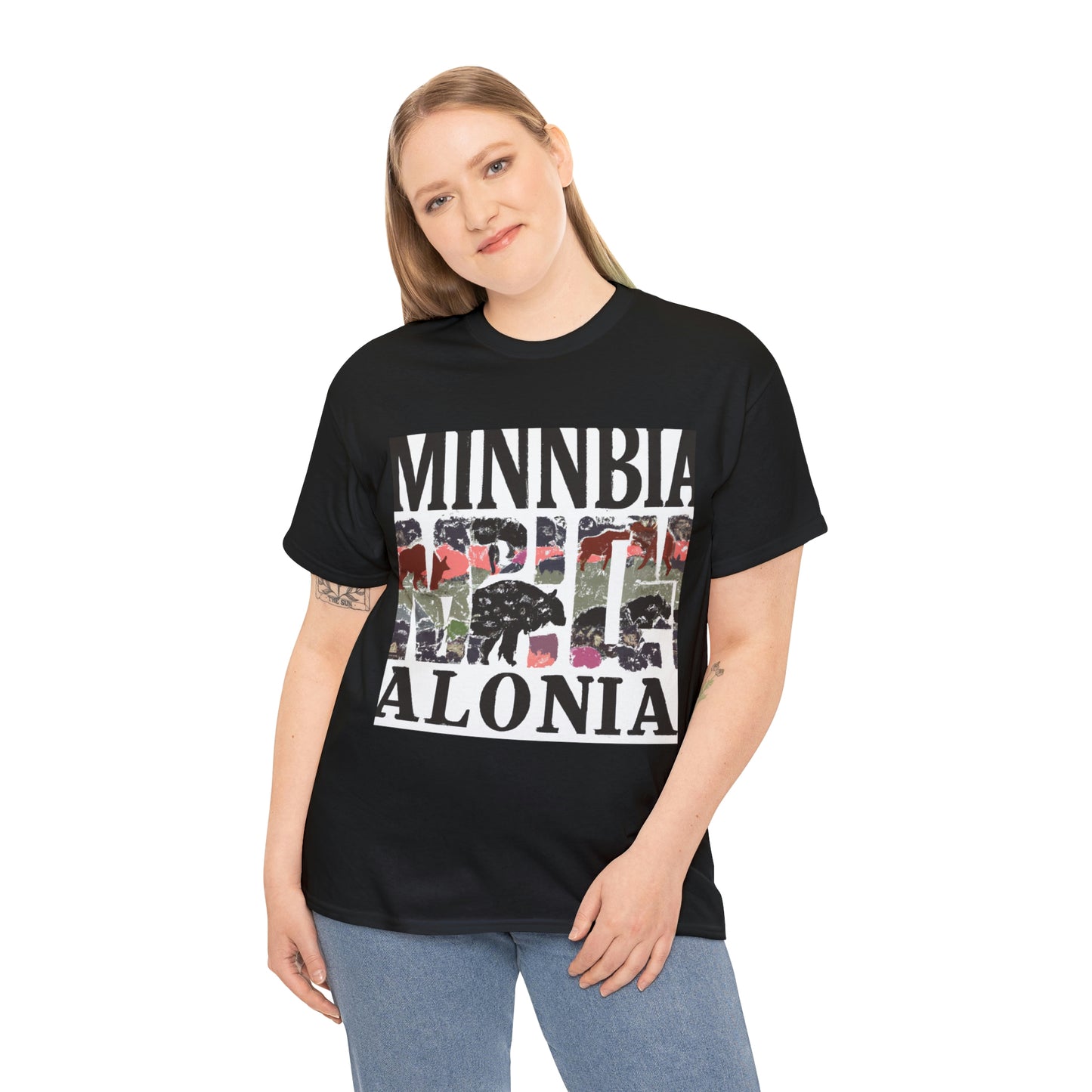 Montana is home to a large and diverse population of wildlife, including elk, moose, bighorn sheep, grizzly bears, wolves, pronghorn antelope, bison, mule deer, black bears, e - T-shirt
