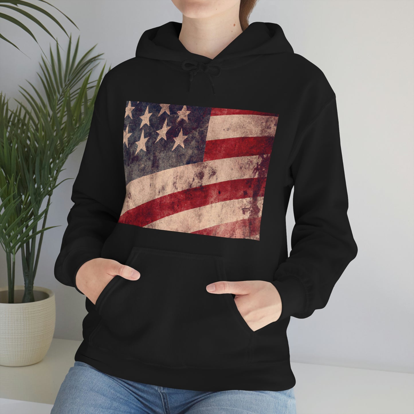 "One flag, one land, one heart, one hand, one nation forevermore!" - Oliver Wendell Holmes - Hoodie