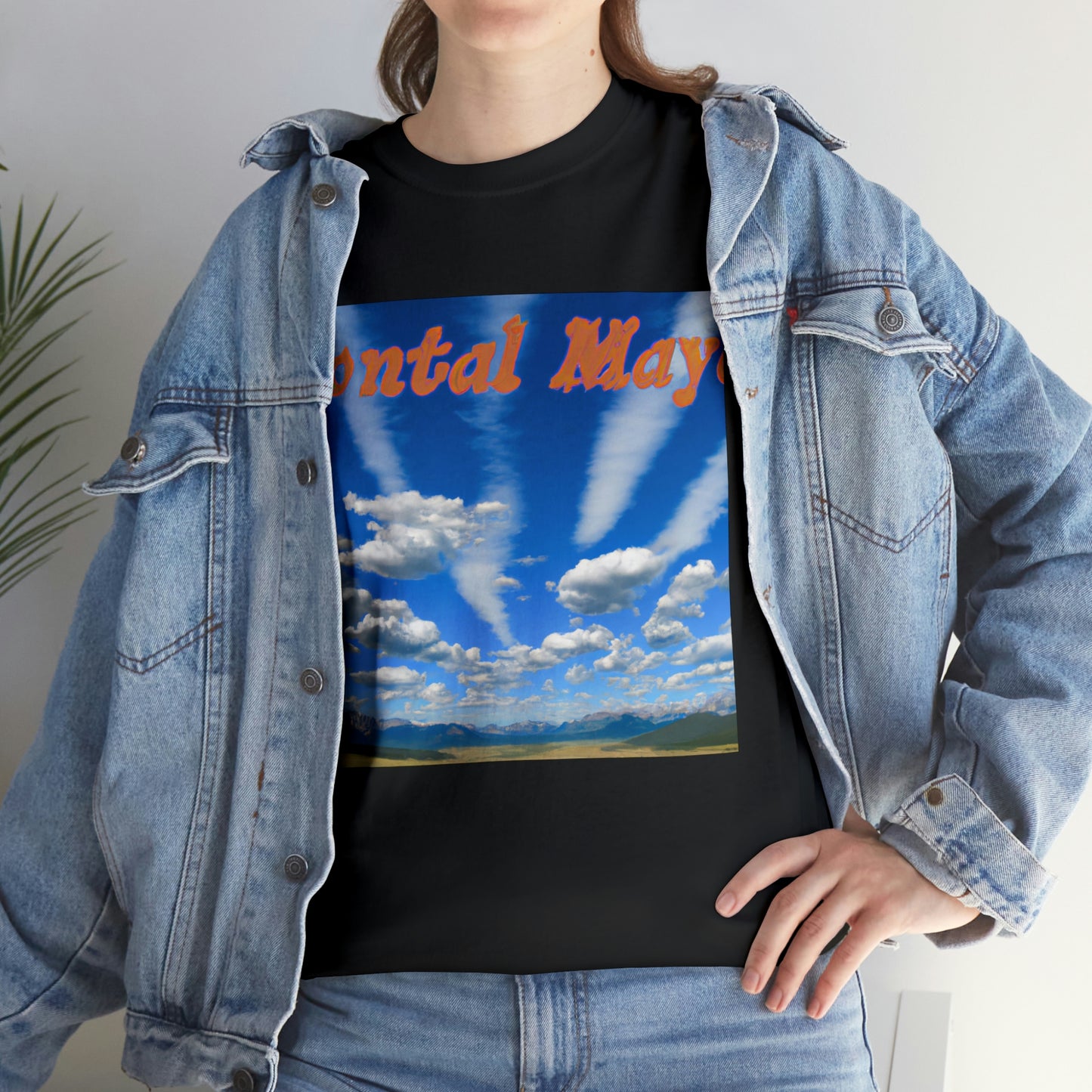 The phrase “Big Sky Country” is generally used to refer to the U.S. state of Montana, in the western part of the country. The phrase was popularized in Montana due to the large, unobstructed sky that - T-shirt