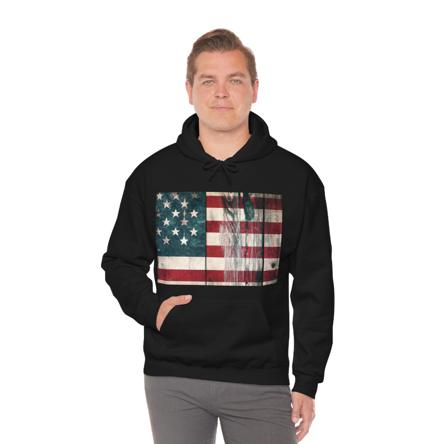 "The Star-Spangled Banner, oh, long may it wave
O'er the land of the free and the home of the brave!" - Francis Scott Key - Hoodie