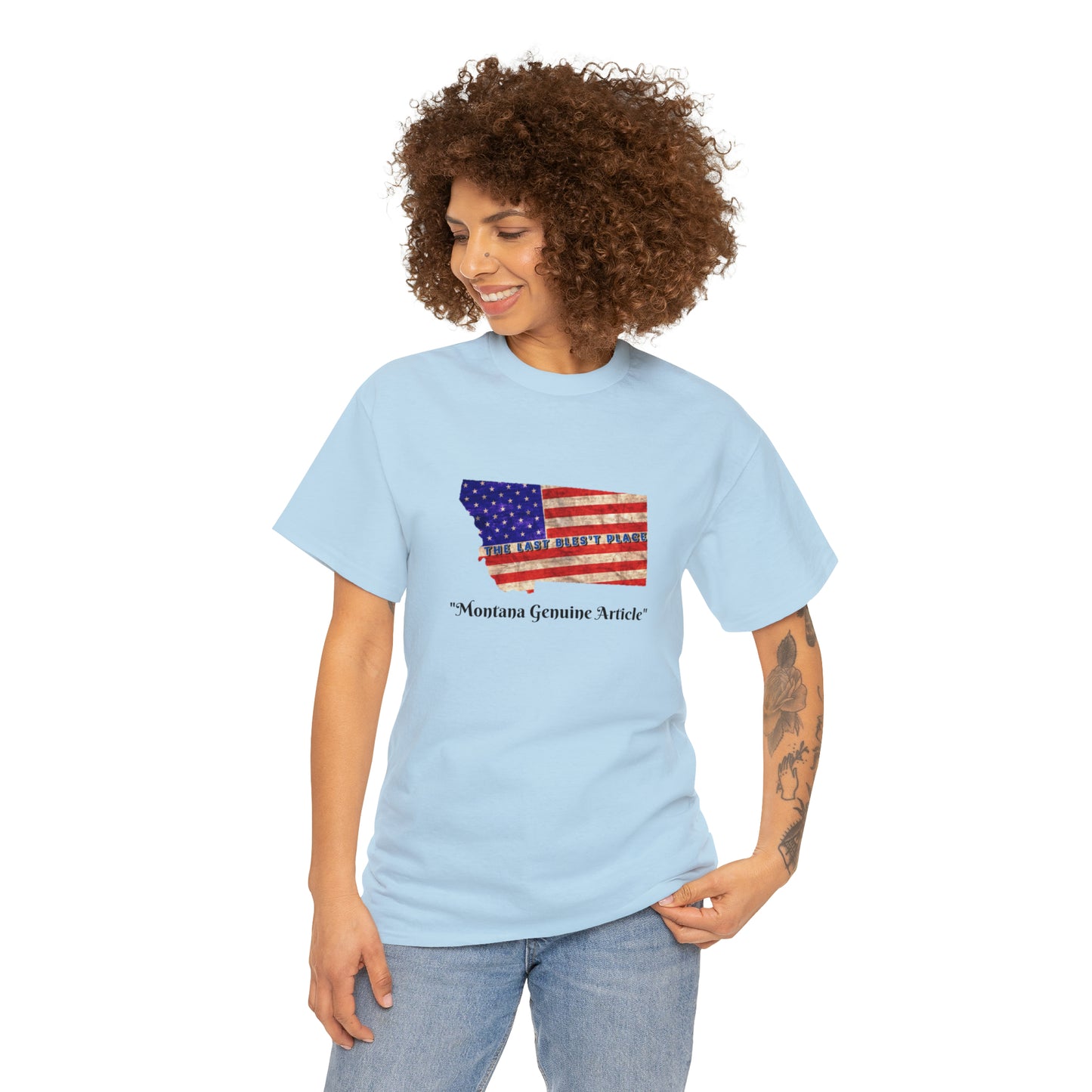 Montana Genuine -  Unisex Heavy Cotton Tee