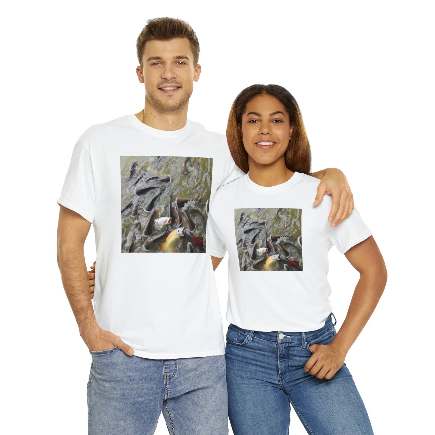 Arctic Tiger RingScale Fish - Tshirt