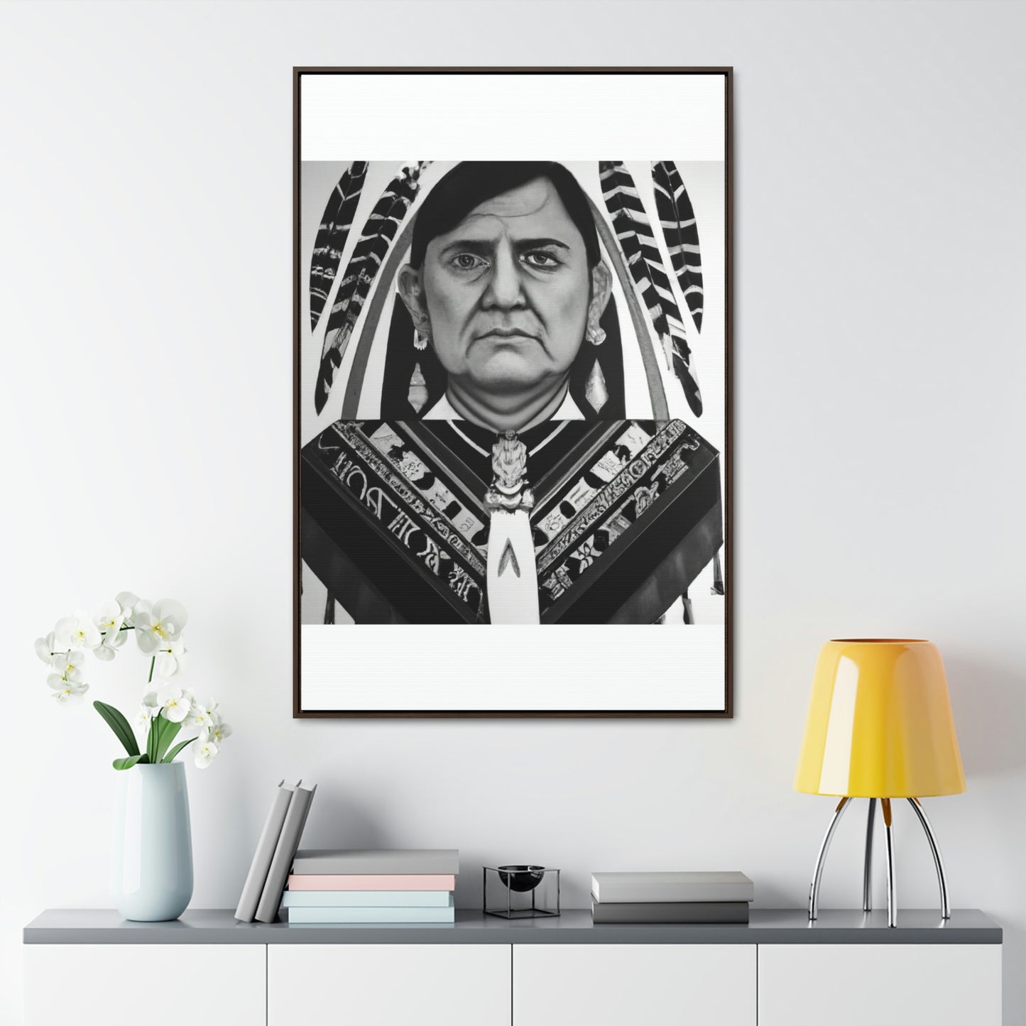 Tatanka Wakan (Tall Buffalo) - Canvas