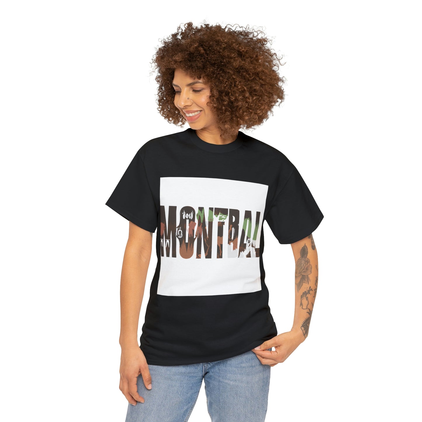 In Montana, you can find a variety of wildlife species, including bighorn sheep, elk, mule deer, white-tailed deer, antelope, wolf, grizzly bear, black bear, bison, mountain goat, - T-shirt