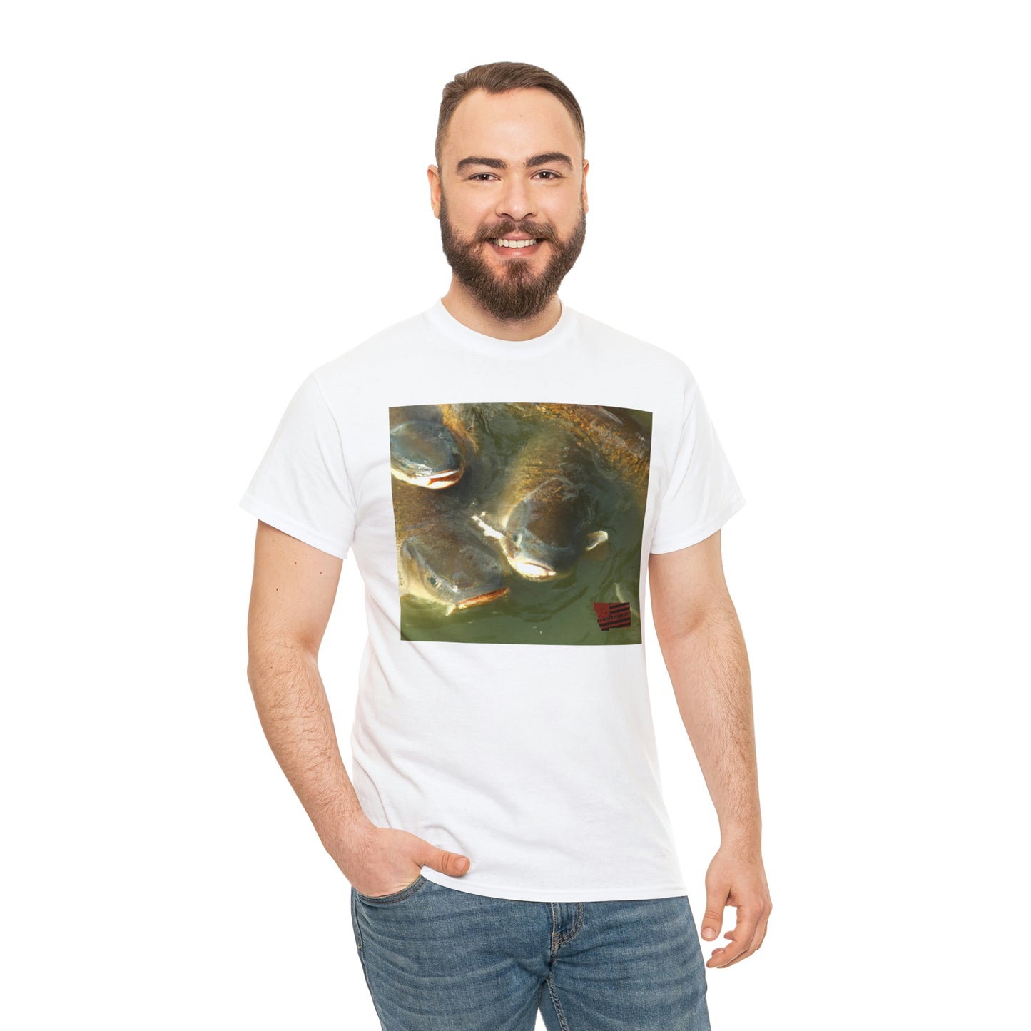 Albino Starburst Platyfish - Tshirt