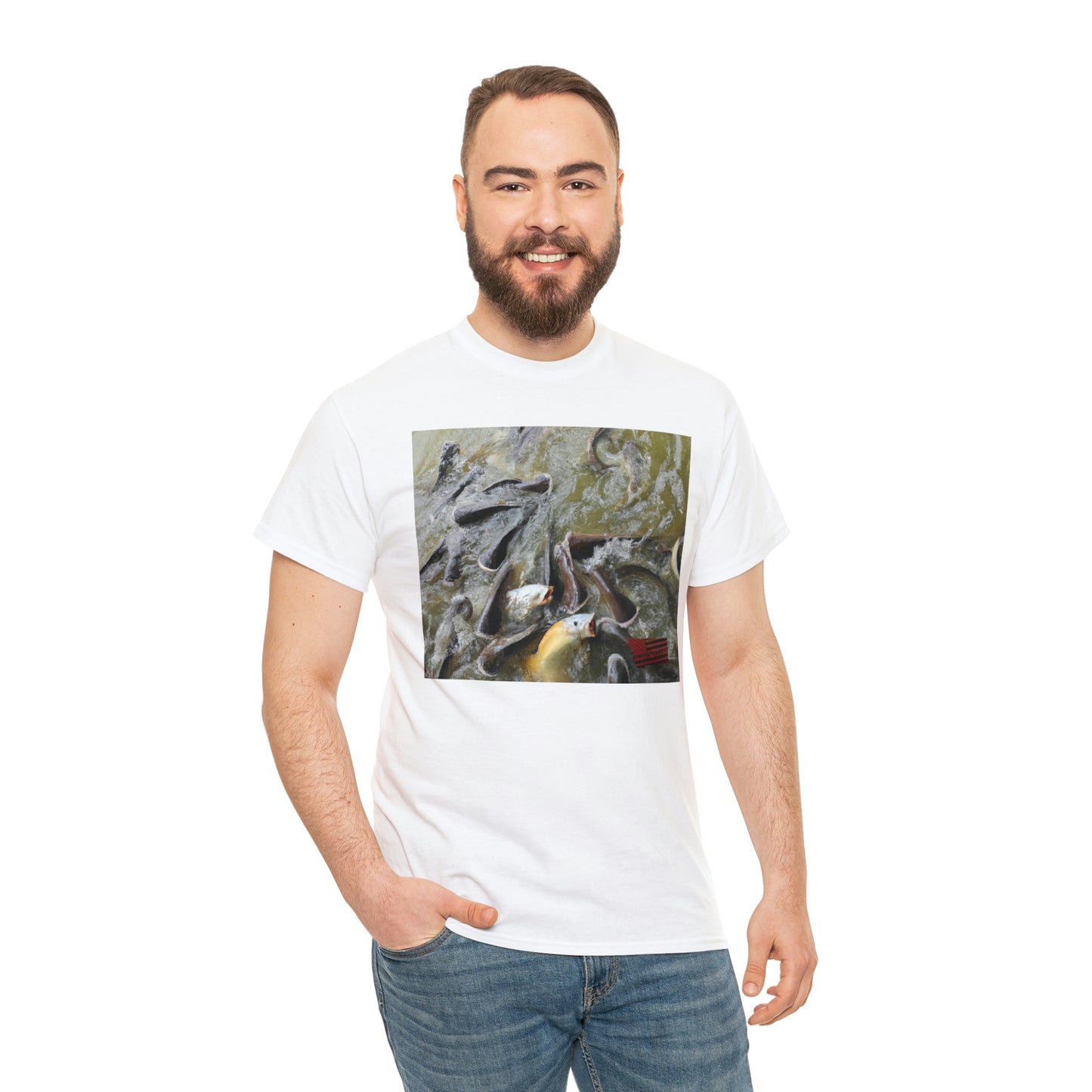 Arctic Tiger RingScale Fish - Tshirt