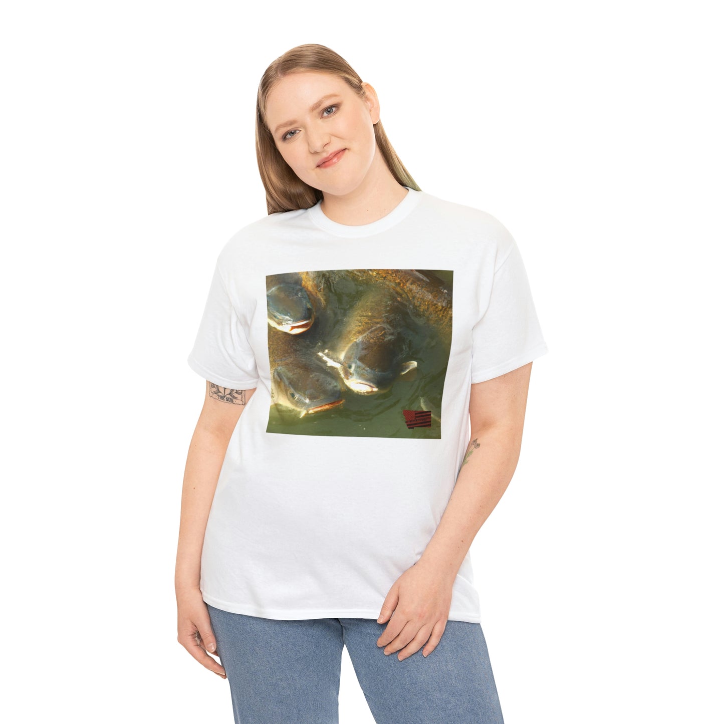 Albino Starburst Platyfish - Tshirt