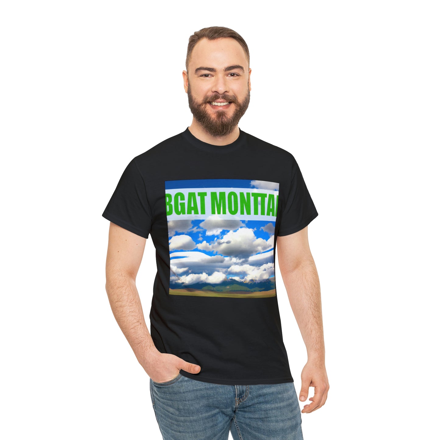 Big Sky Country is a colloquial term used to describe the western states of the United States, usually Montana, Idaho, Wyoming, and sometimes Utah and Colorado. These states are often referred to as the Big Sky Country due to their wide - T-shirt