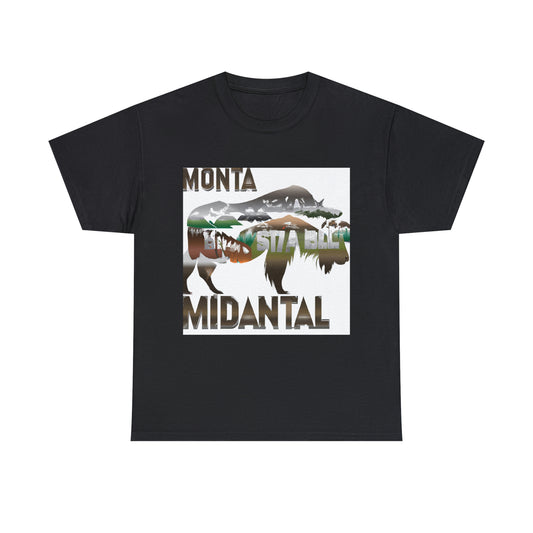 Montana is home to diverse wildlife and offers great opportunities for wildlife viewing. Special species to watch for in Montana include the American Bison, elk, mule deer, whitetail deer, pronghorn, moose, b - T-shirt