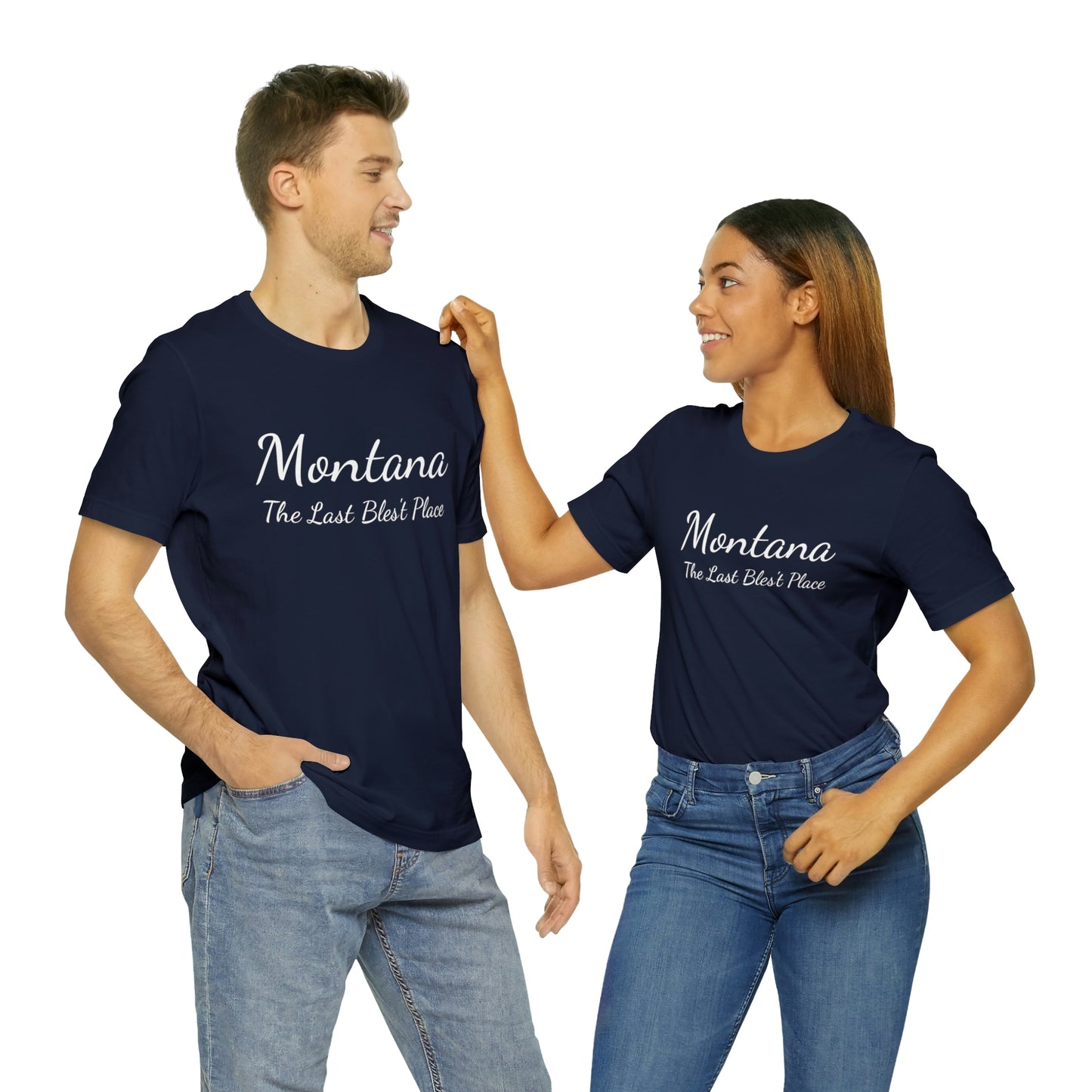 "Montana The Last Bles't Place" Unisex Jersey Short Sleeve Tee