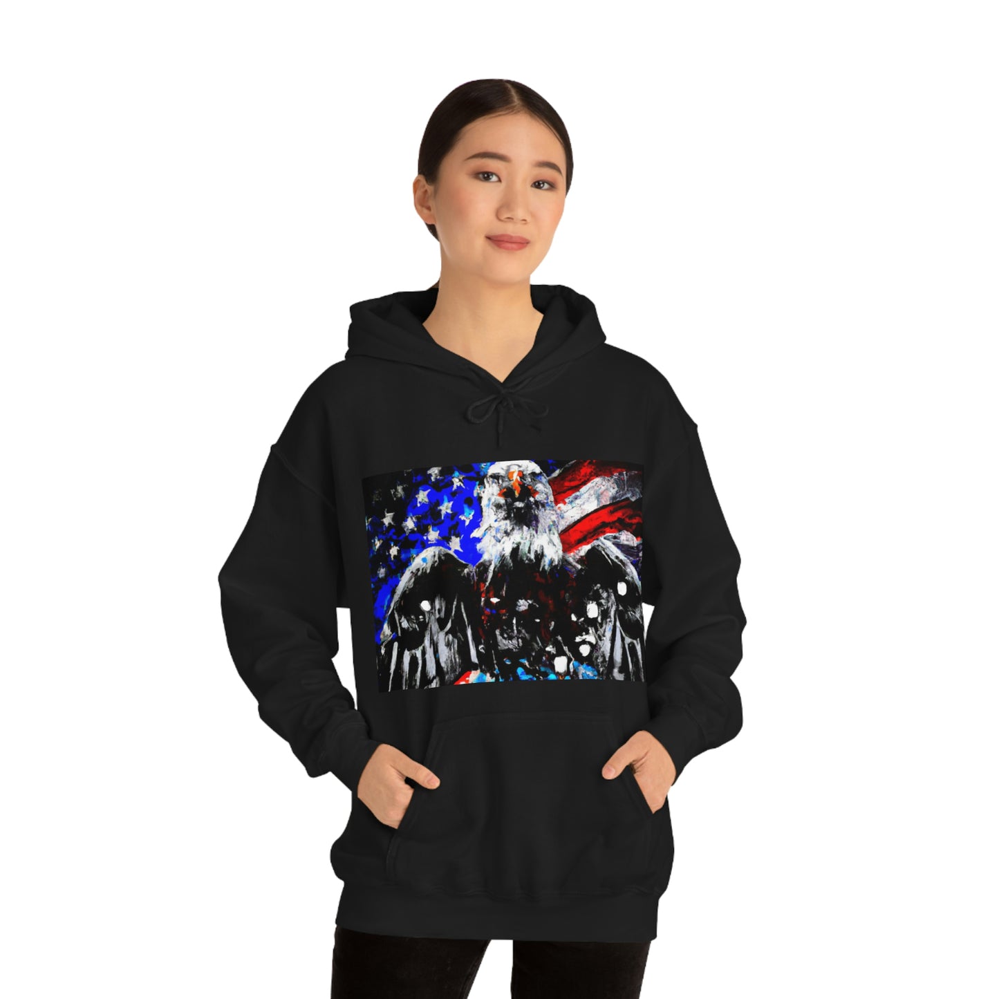 "America will never be destroyed from the outside. If we falter and lose our freedoms, it will be because we destroyed ourselves." - Abraham Lincoln - Hoodie