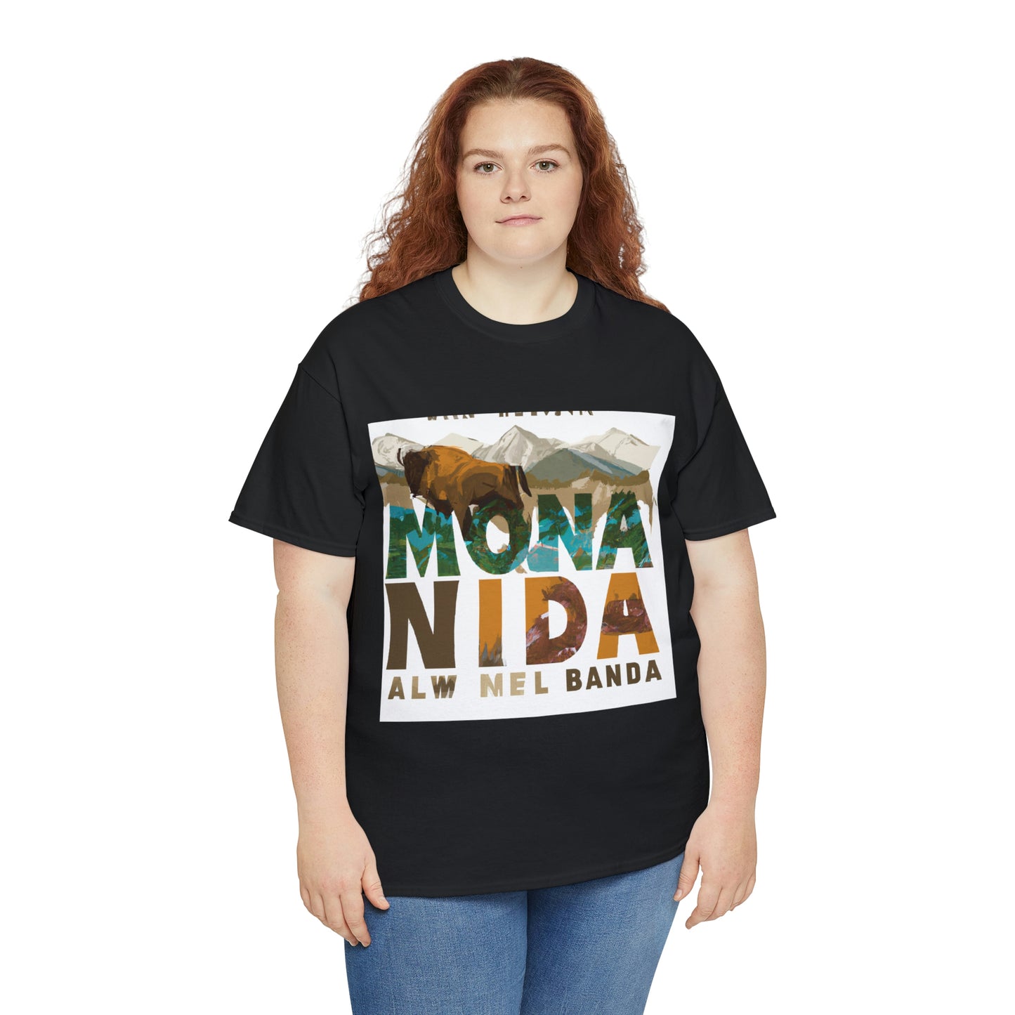 Montana's wildlife is diverse and abundant. Popular game animals in Montana include elk, bighorn sheep, mule deer, white-tailed deer, pronghorn, black bear, bison, moose, mountain goats, and - T-shirt