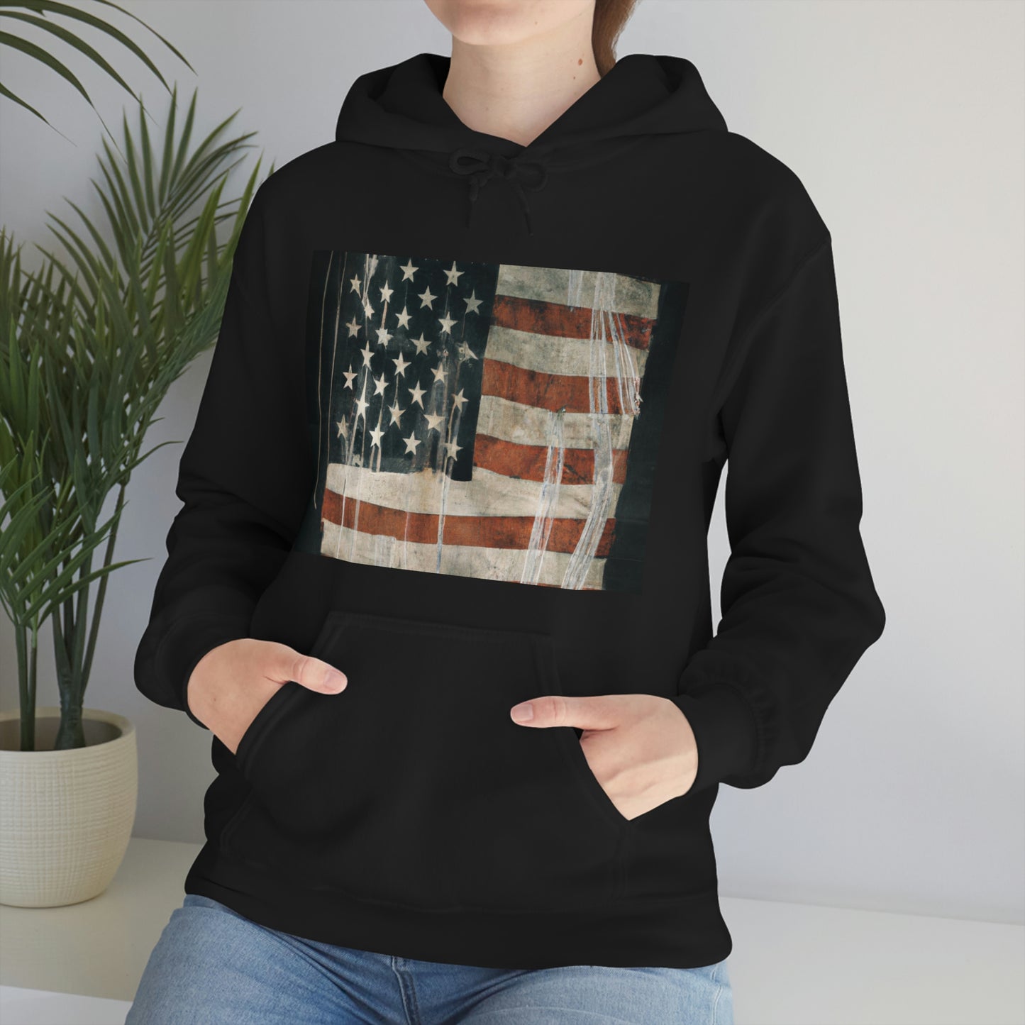 "The flagof our union must be cherished and sustained with the same spirit which inspired its creation." - Abraham Lincoln - Hoodie