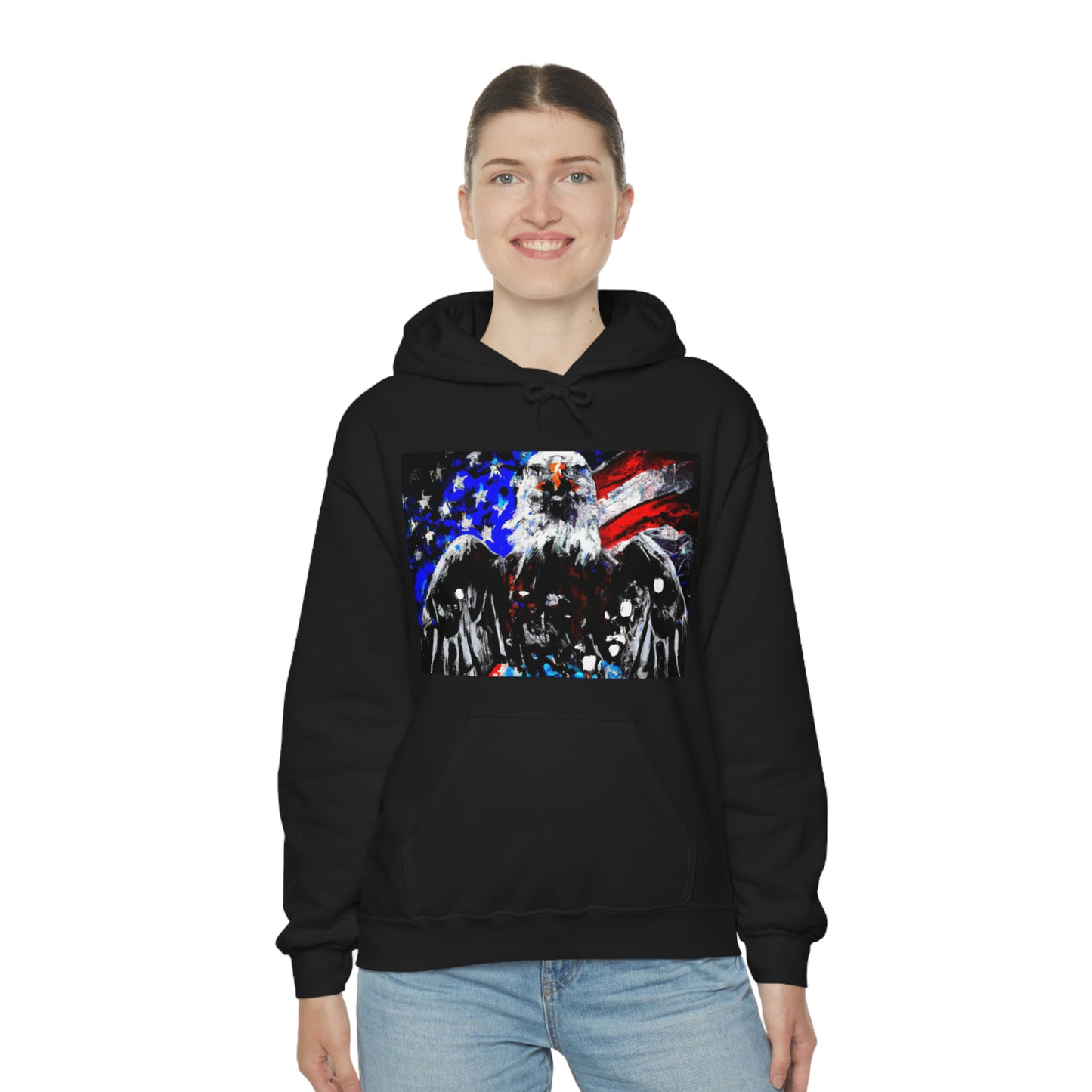 "America will never be destroyed from the outside. If we falter and lose our freedoms, it will be because we destroyed ourselves." - Abraham Lincoln - Hoodie