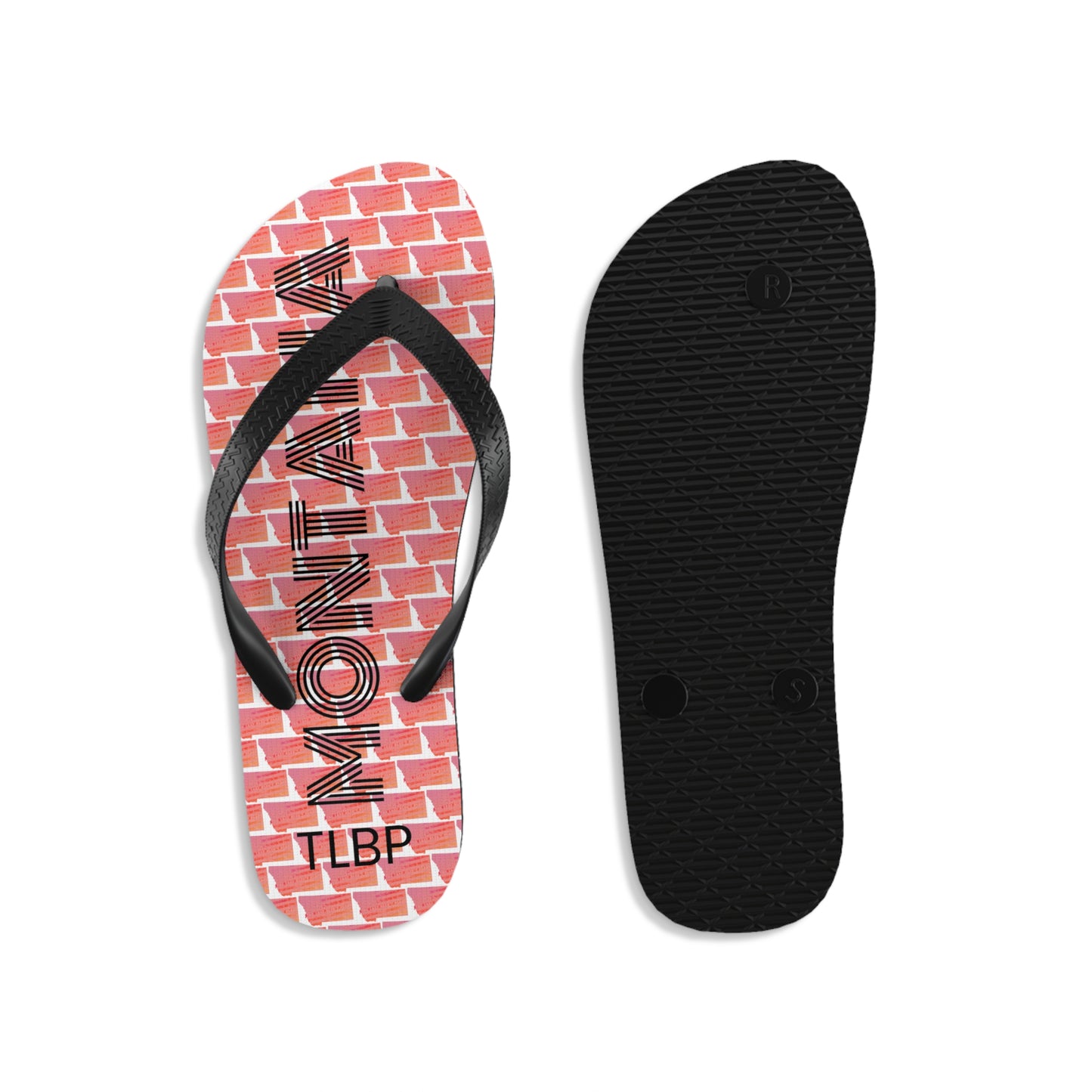 Bricks Unisex Flip-Flops