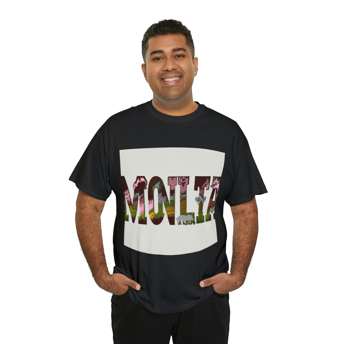 I

Montana's wildlife includes a wide variety of species, including elk, mule deer, bighorn sheep, antelope, white-tailed deer, black bear, mountain goat, wolverine, bald and golden eagles - T-shirt